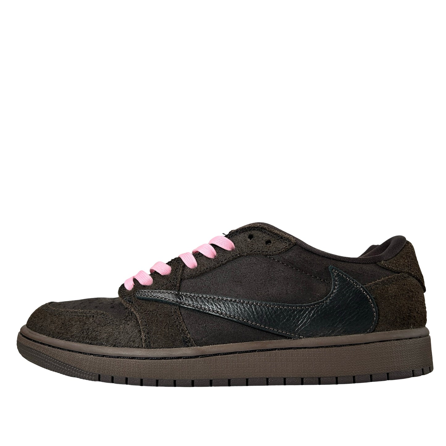 DM7866 202 Jordan 1 Retro Low OG SP Travis Scott Velvet Brown [USED] - 10 M (Used5)