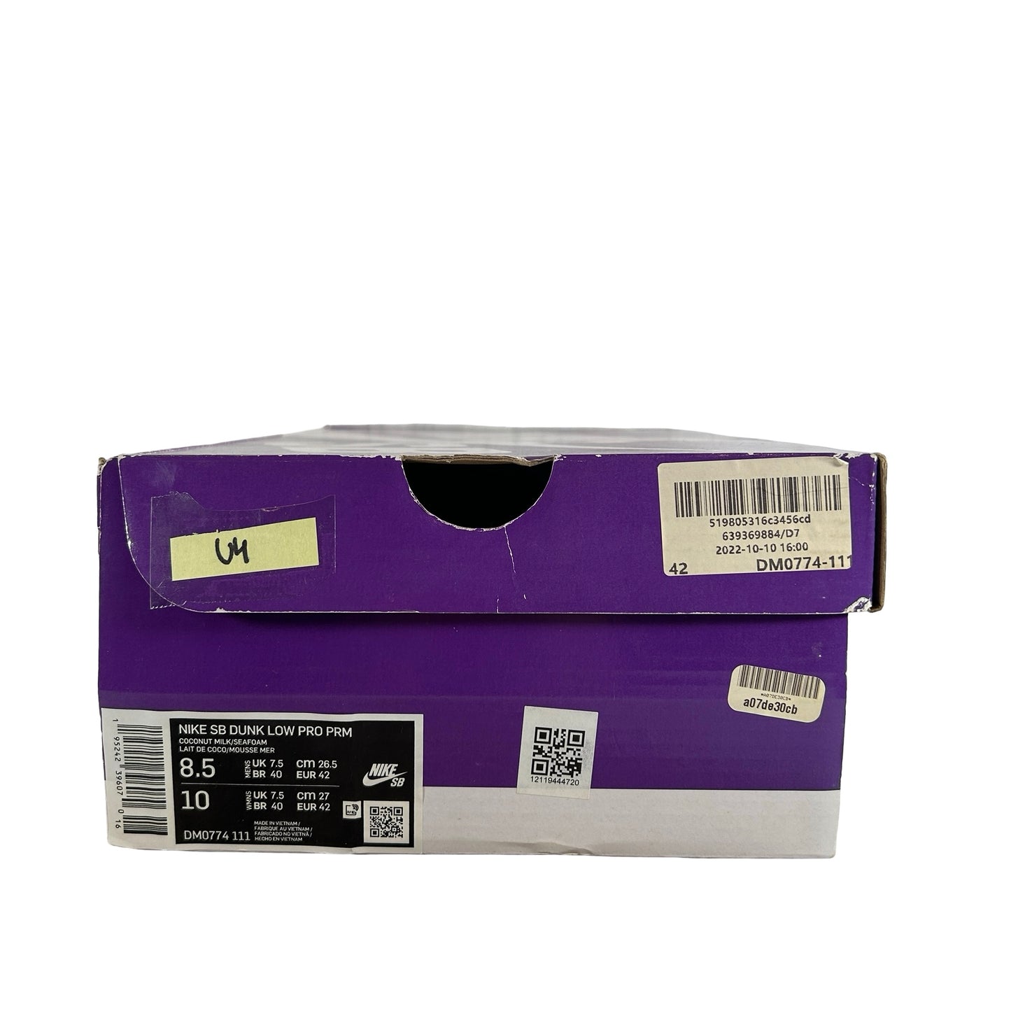 DM0774 111 Nike SB Dunk Low Mummy [USED] - 8.5 M (Used4)