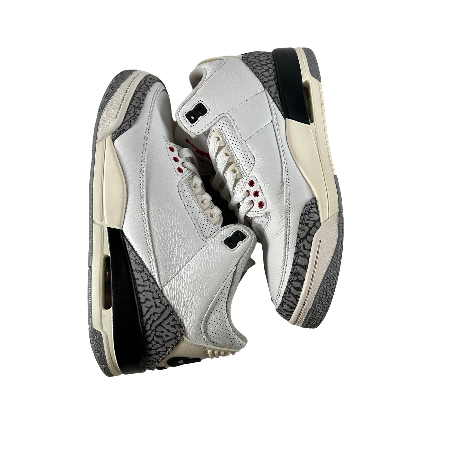 DN3707 100 Jordan 3 Retro White Cement Reimagined [USED] - 8 M (Used14)