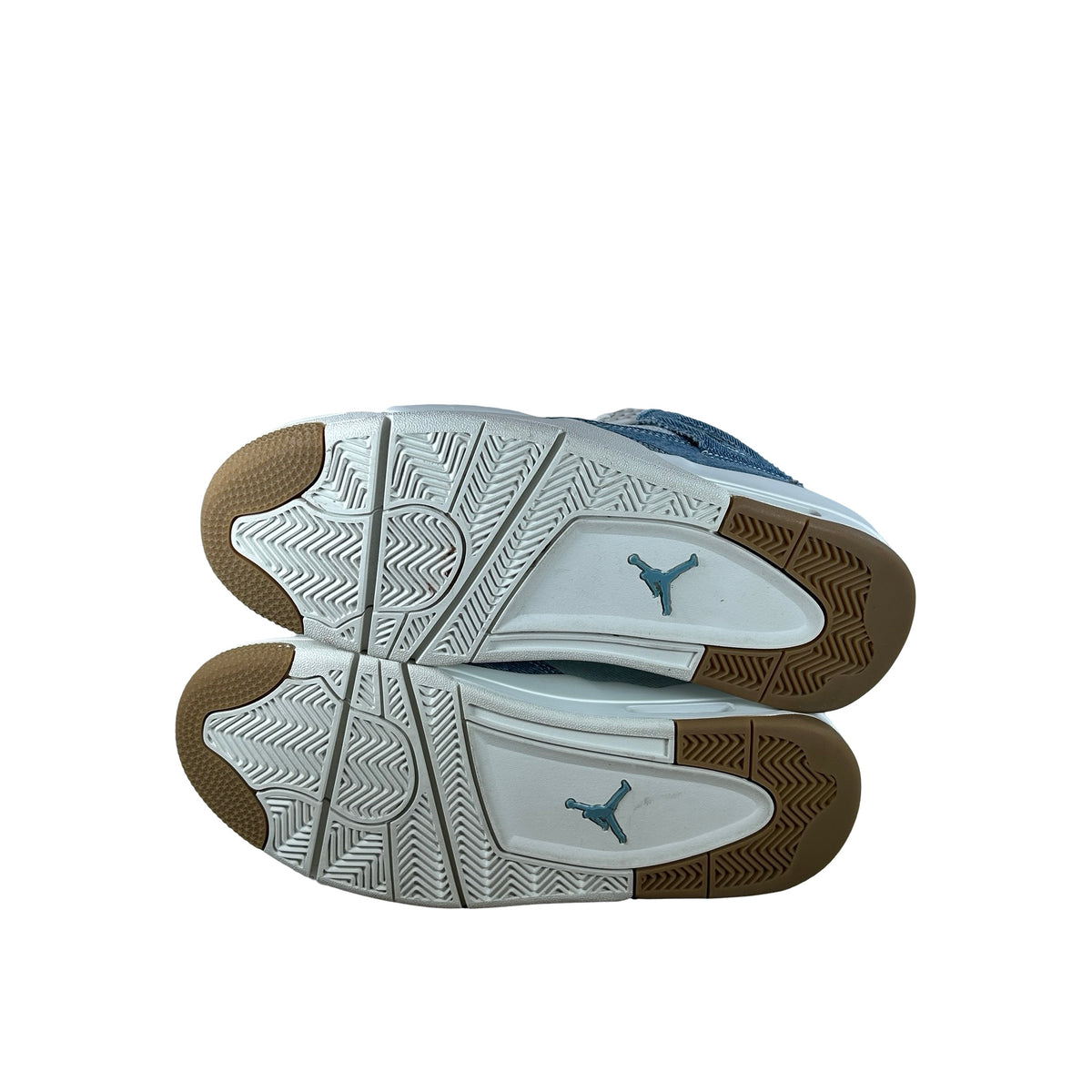 IB6716 100 Jordan 4 Retro TEX Denim Worn Blue (Women's) [USED] - 11 W (Used3)