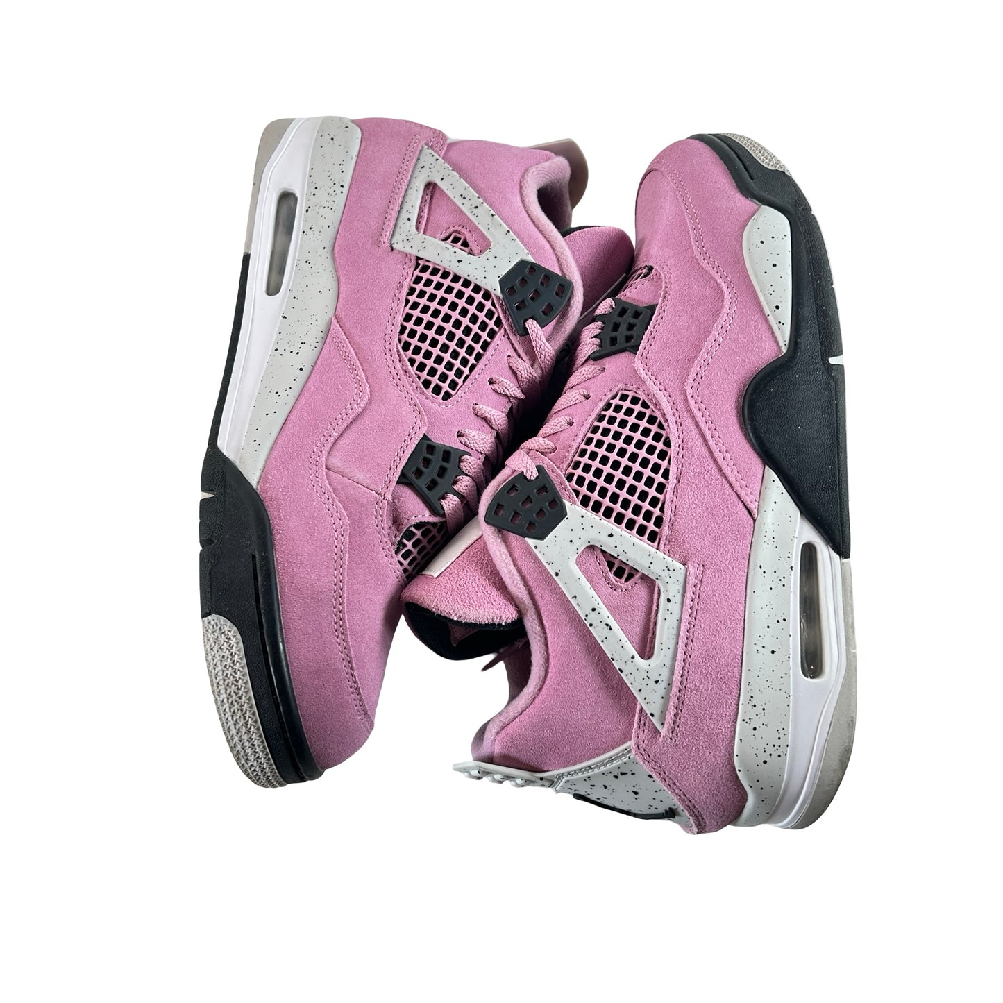 AQ9129 501 Jordan 4 Retro Orchid (Women's) [USED] - 11.5 W (Used2)