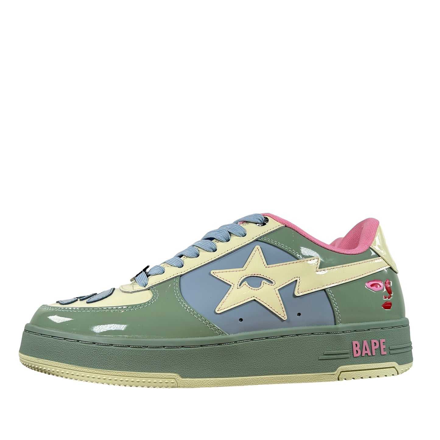 001FWL231912 MUL A Bathing Ape Bape Sta KidSuper Green