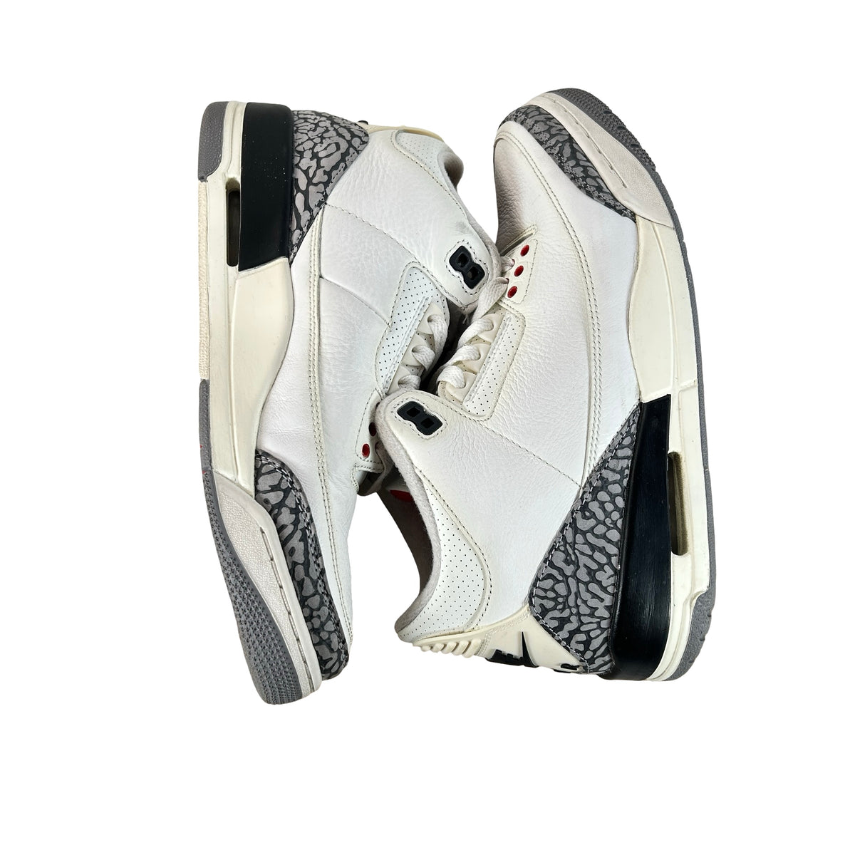 DN3707 100 Jordan 3 Retro White Cement Reimagined [USED] - 8 M (Used3) (No Box3)