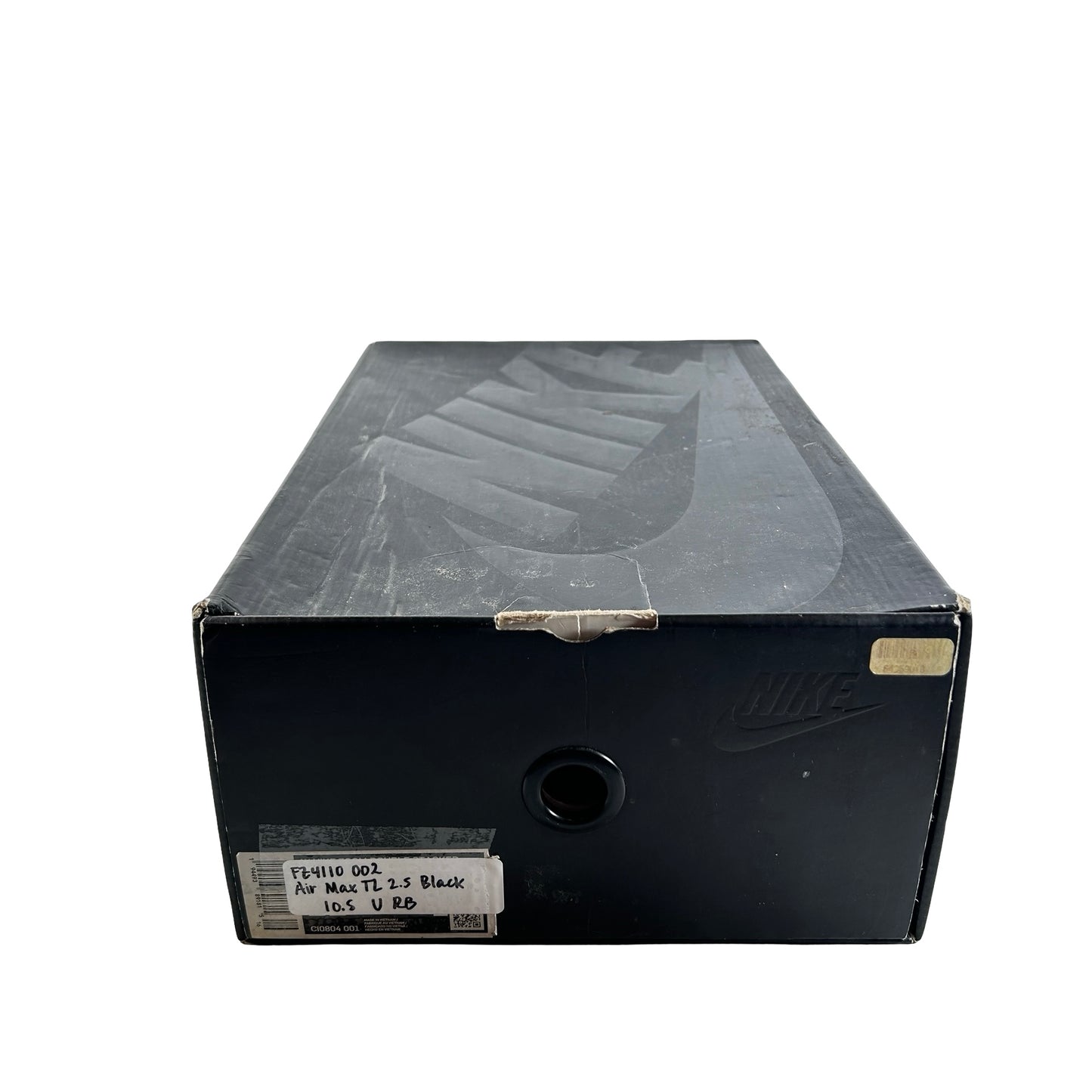 FZ4110 002 Nike Air Max TL 2.5 Black Metallic Silver [USED] - 10.5 M (Used) (Replace Box)