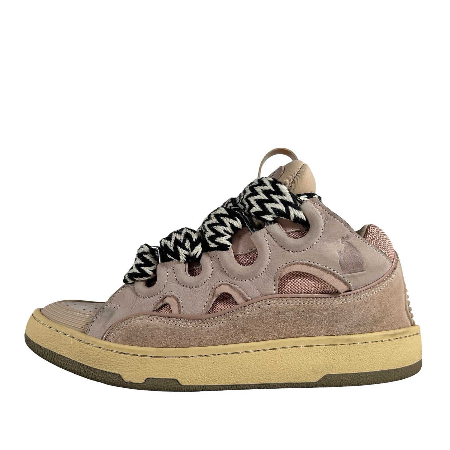 FM-SKRK11-DRA2-A20 Lanvin Leather Curb Pale Pink [USED] - 40 EU (Used)