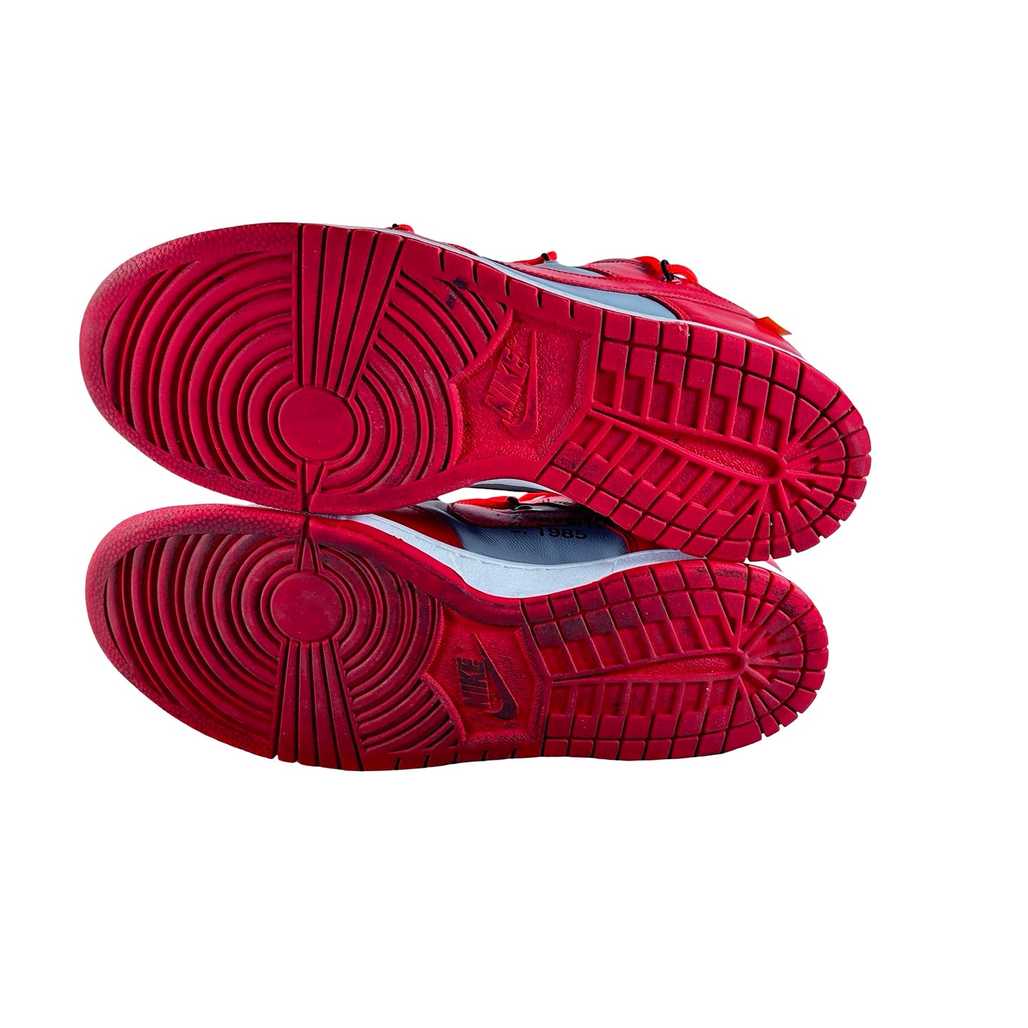 CT0856 600 Dunk Low Off-White Red [USED] - 9 M (Used4)