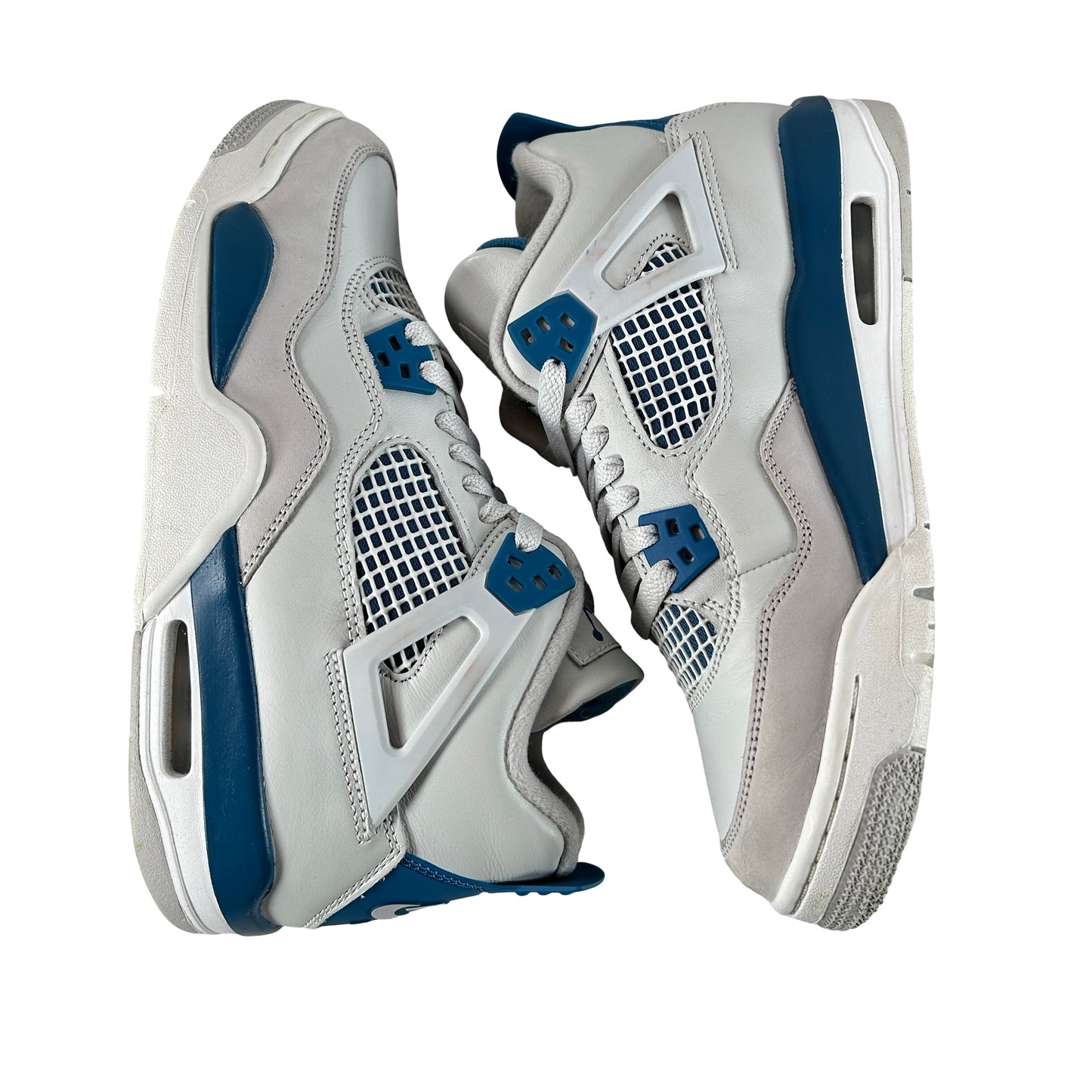 HF4281 141 Jordan 4 Retro Military Blue (2024) (GS) [USED] - 7 Y (Used7)