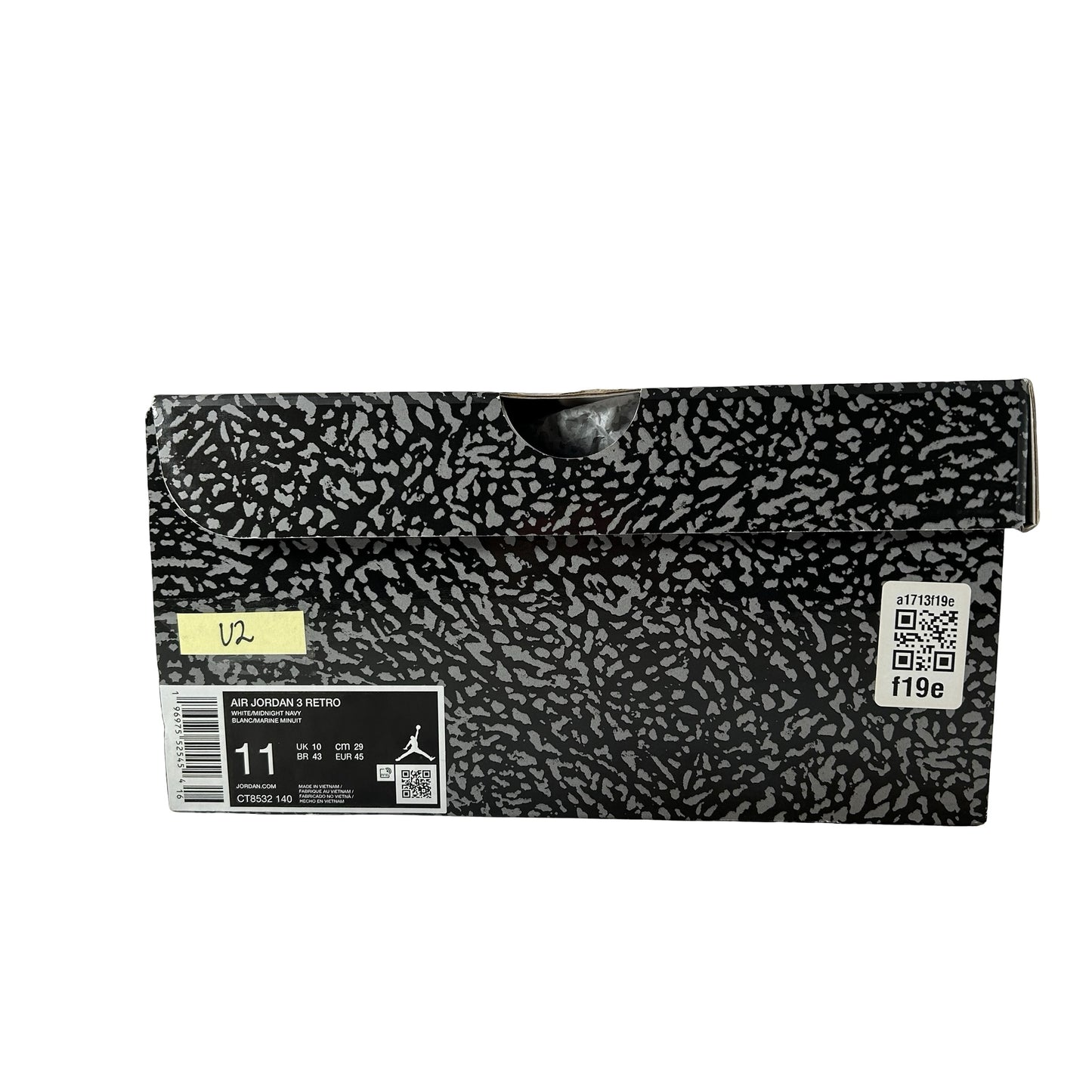 CT8532 140 Jordan 3 Retro Midnight Navy [USED] - 11 M (Used2)