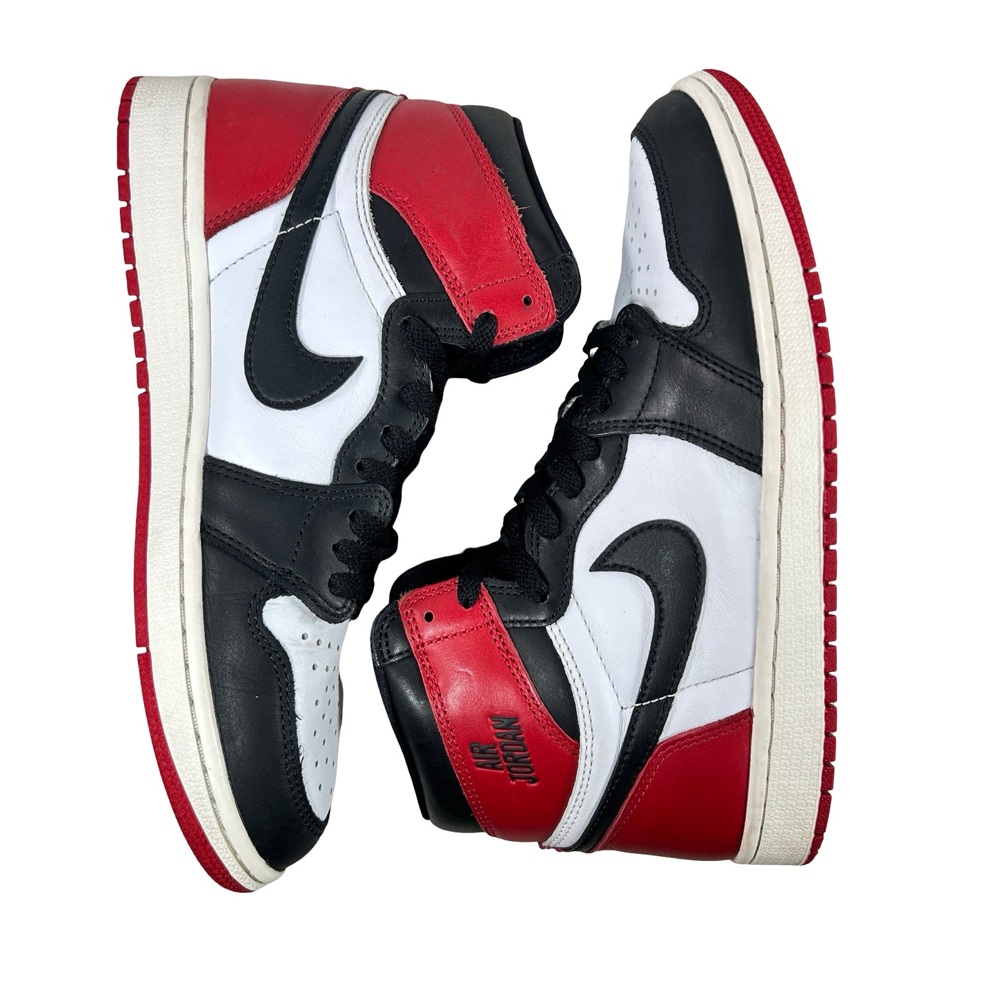 DZ5485 106 Air Jordan 1 High OG Black Toe Reimagined [USED] - 8.5 M (Used4)