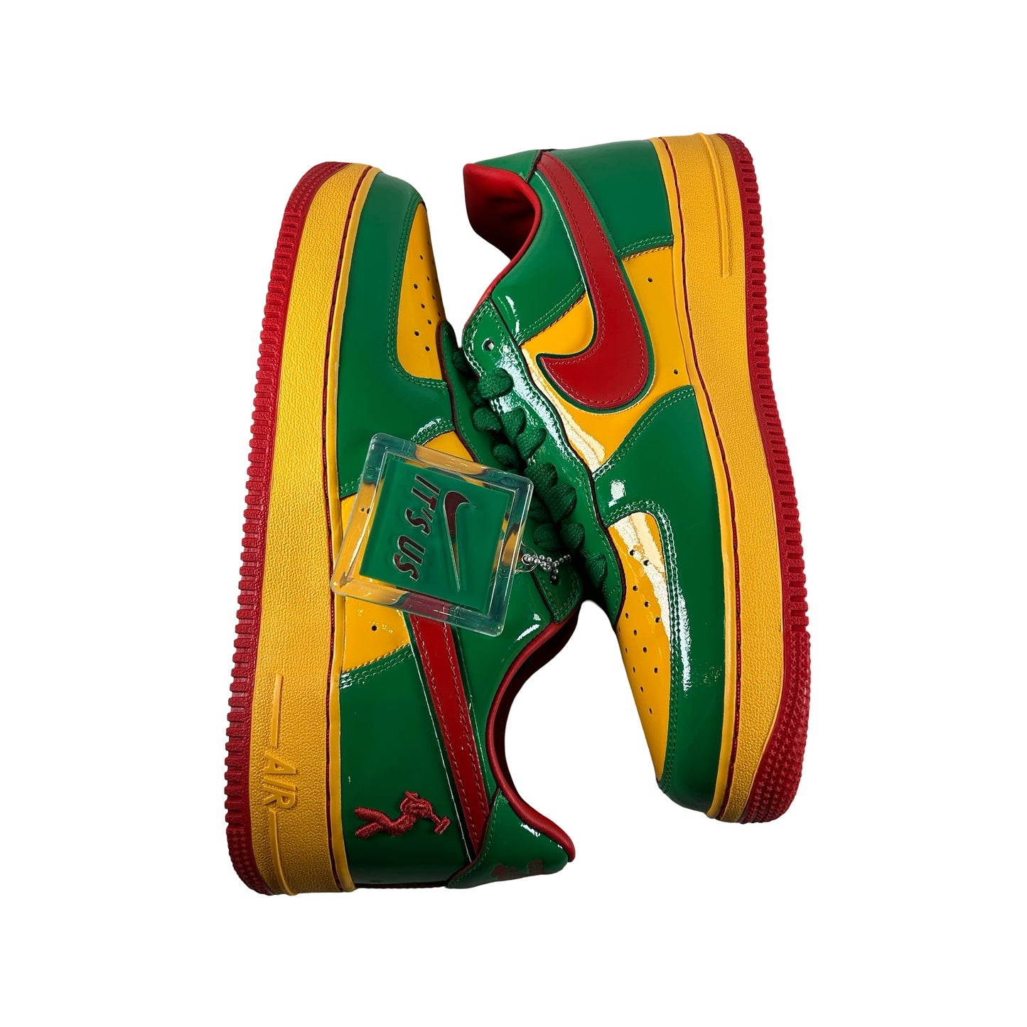 IH4383 300 Nike Air Force 1 Low Lil Yachty Concrete Boys Lucky Green [USED] - 10 M (VNDS2)