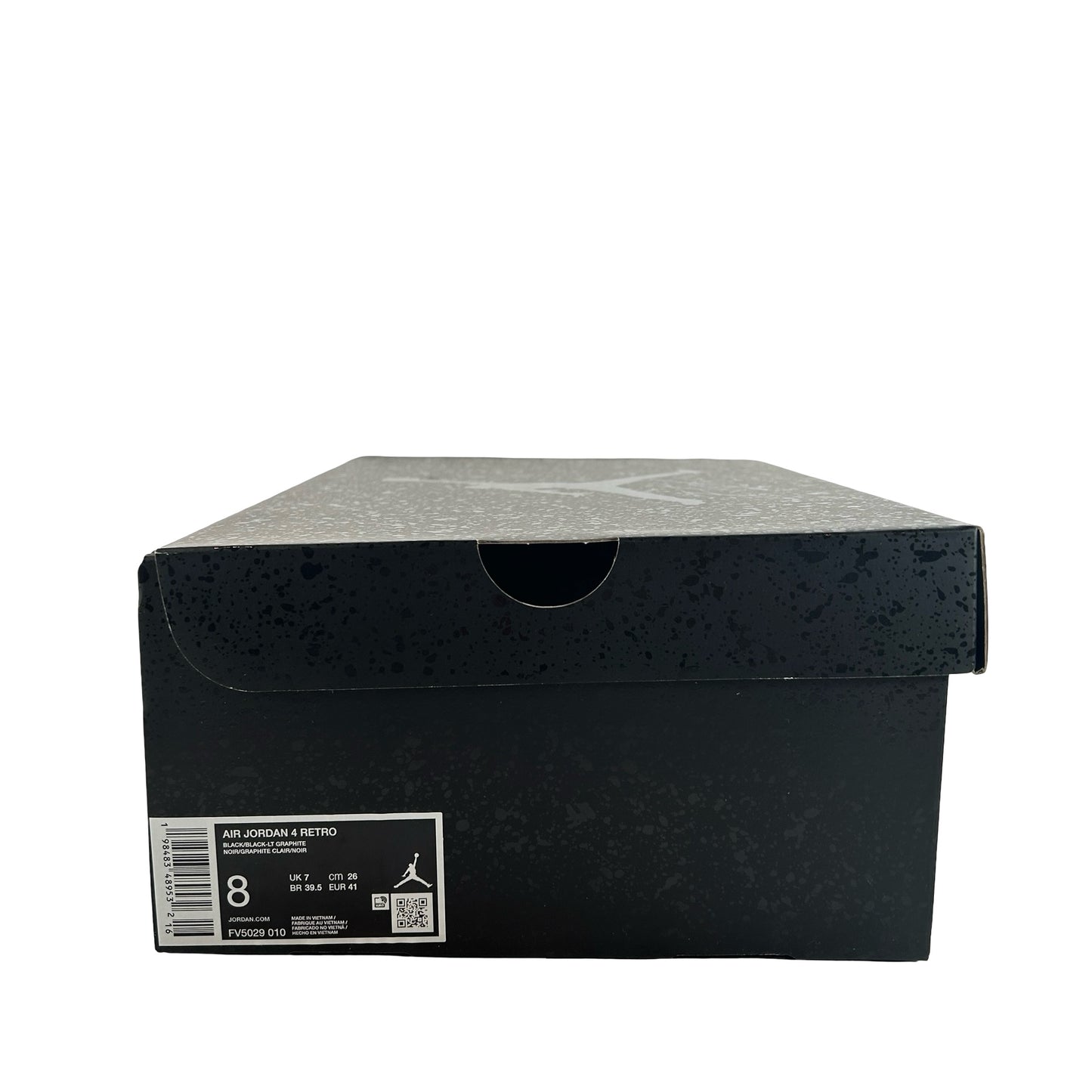 FV5029 010 Jordan 4 Retro Black Cat (2025) [USED] - 8 M (Used)