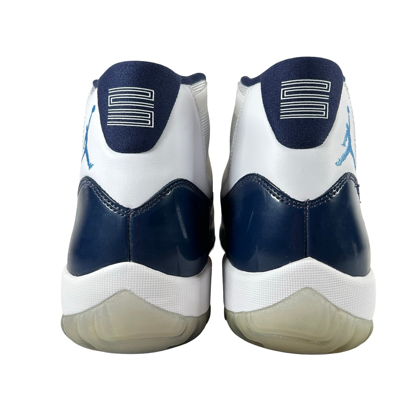 378037 123 Jordan 11 UNC Win Like 82 [CONDITIONAL] - 11 M (Yellowing)