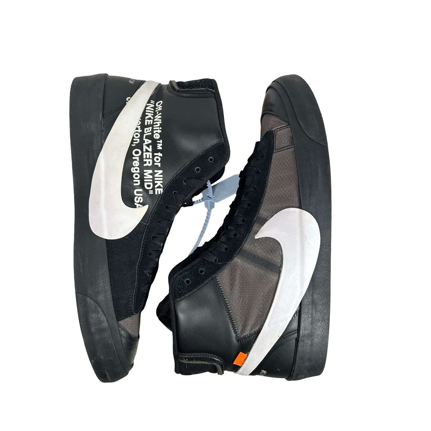 AA3832 001 Nike Blazer Off-White Black [USED] - 13 M (Used)