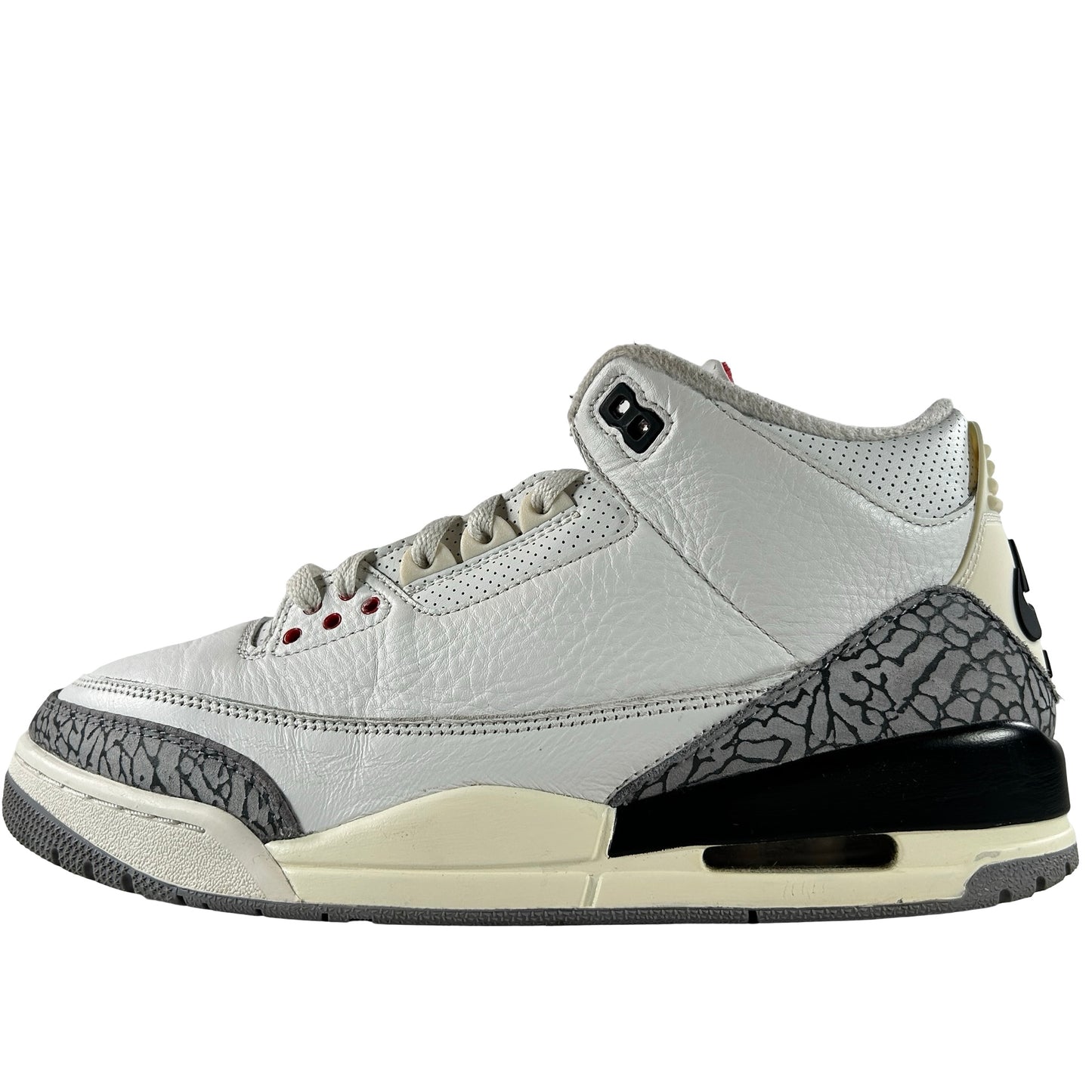 DN3707 100 Jordan 3 Retro White Cement Reimagined [USED] - 10 M (Used21)