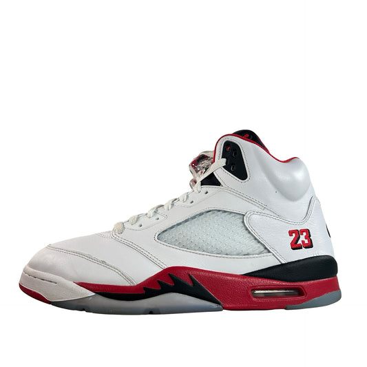 HQ7978 101 Jordan 5 Retro Fire Red Black Tongue (2025) [USED] - 12 M (Used5)