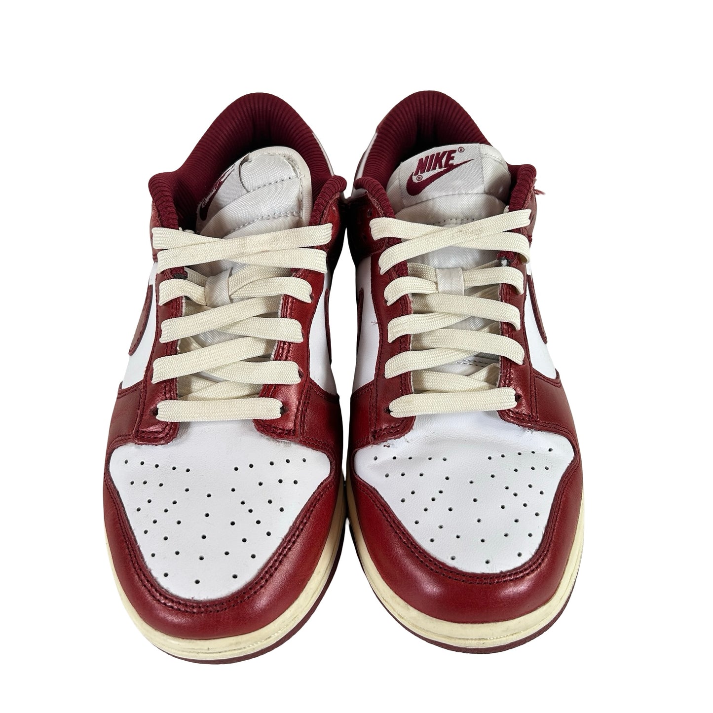 FJ4555 100 Nike Dunk Low PRM Vintage Team Red (Women's) [USED] - 7.5 W (Used)