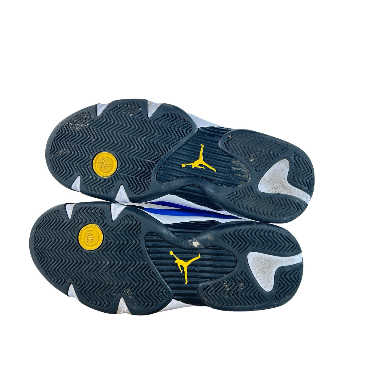 487471 407 Jordan 14 Retro Laney [USED] - 9 M (Used2) (No Insoles)