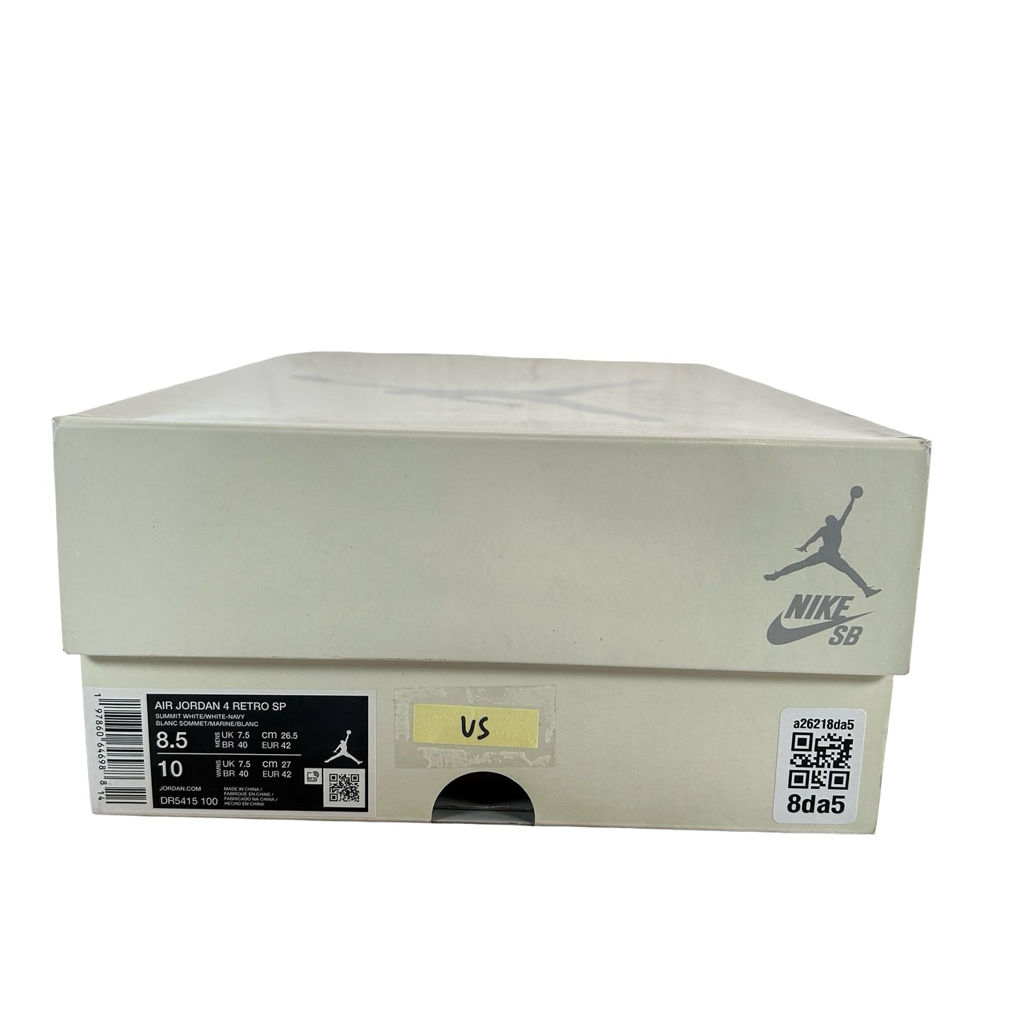 DR5415 100 Jordan 4 Retro SB Navy [USED] - 8.5 M (Used5)