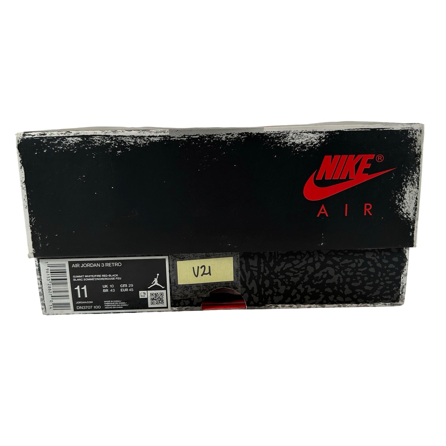 DN3707 100 Jordan 3 Retro White Cement Reimagined [USED] - 11 M (Used21)