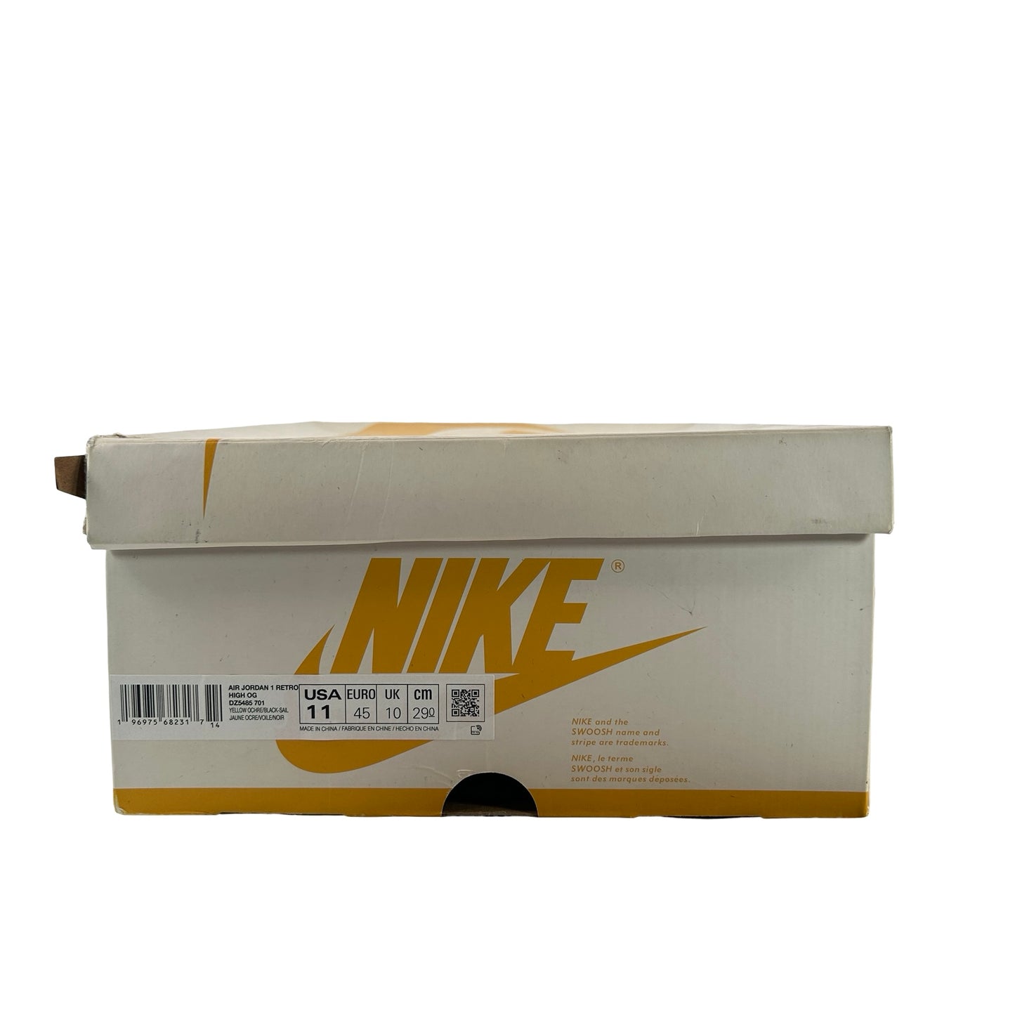DZ5485 701 Jordan 1 Retro High OG Yellow Ochre [USED] - 11 M (Used)