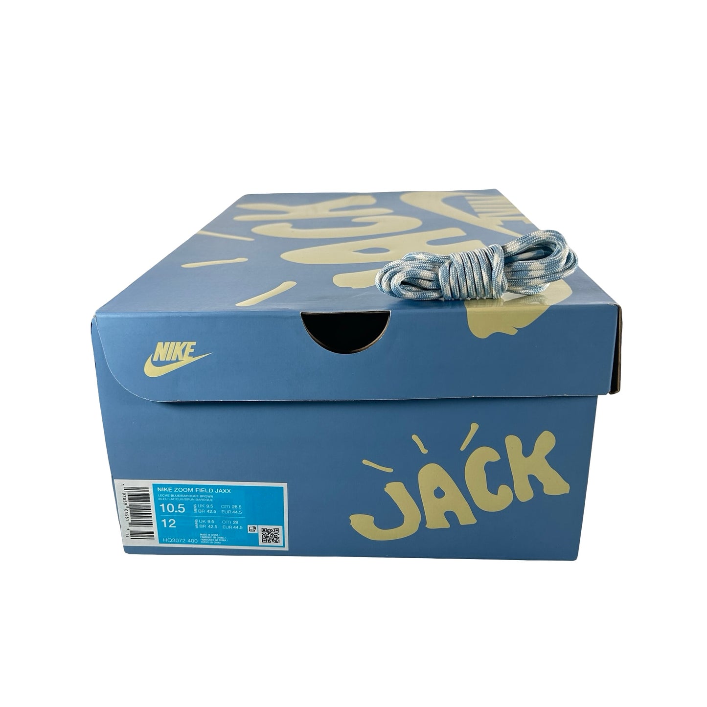 HQ3072 400 Nike Zoom Field Jaxx Travis Scott Leche Blue [USED] - 10.5 M (Used)
