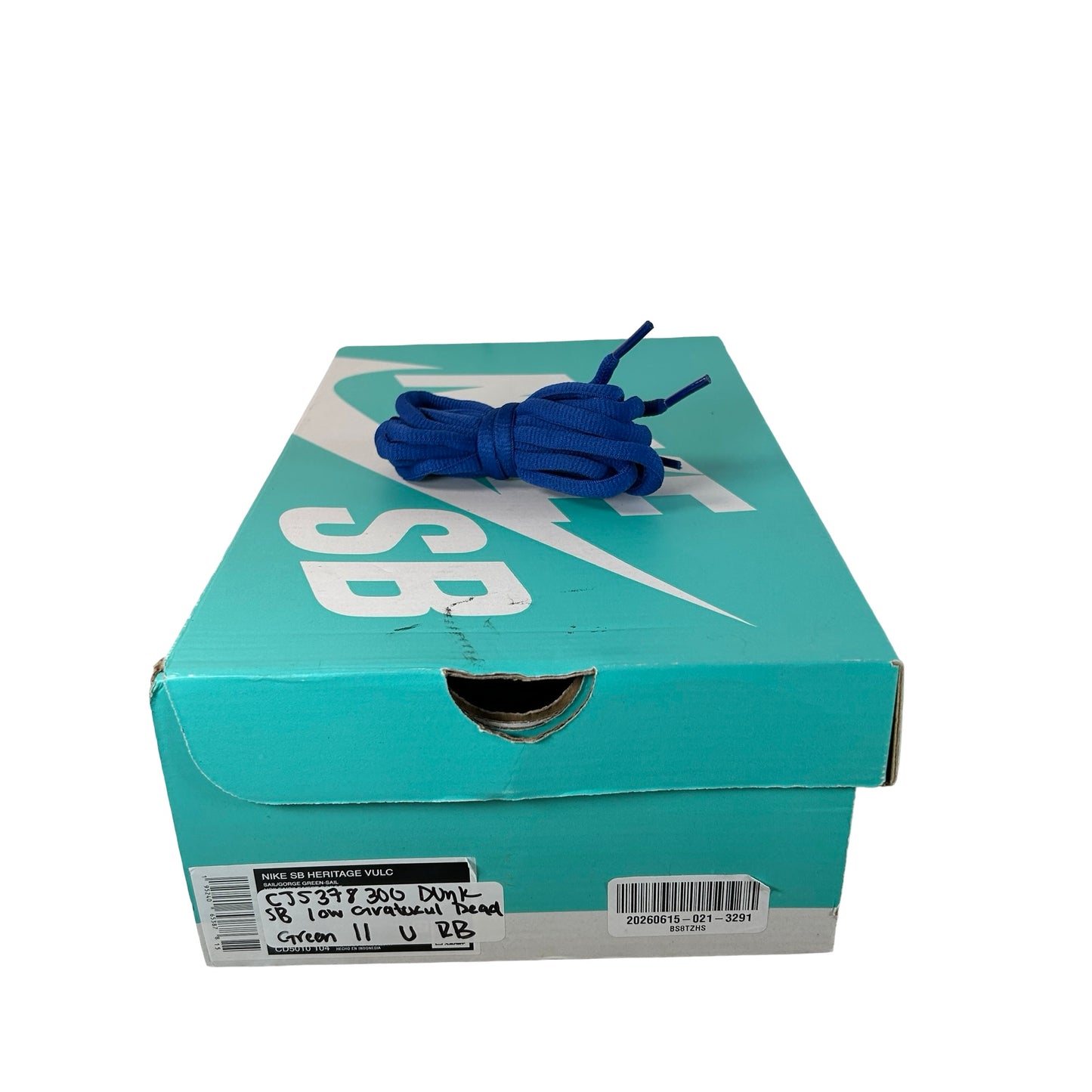 CJ5378 300 Dunk SB Low Grateful Dead Green [USED] - 11 M (Used) (Replace Box)