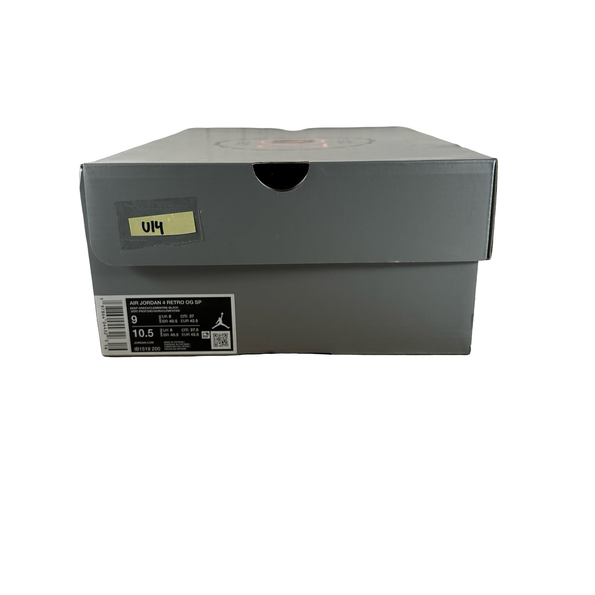 IB1519 200 Jordan 4 Retro OG SP Undefeated (2025) [USED] - 9 M (Used14)