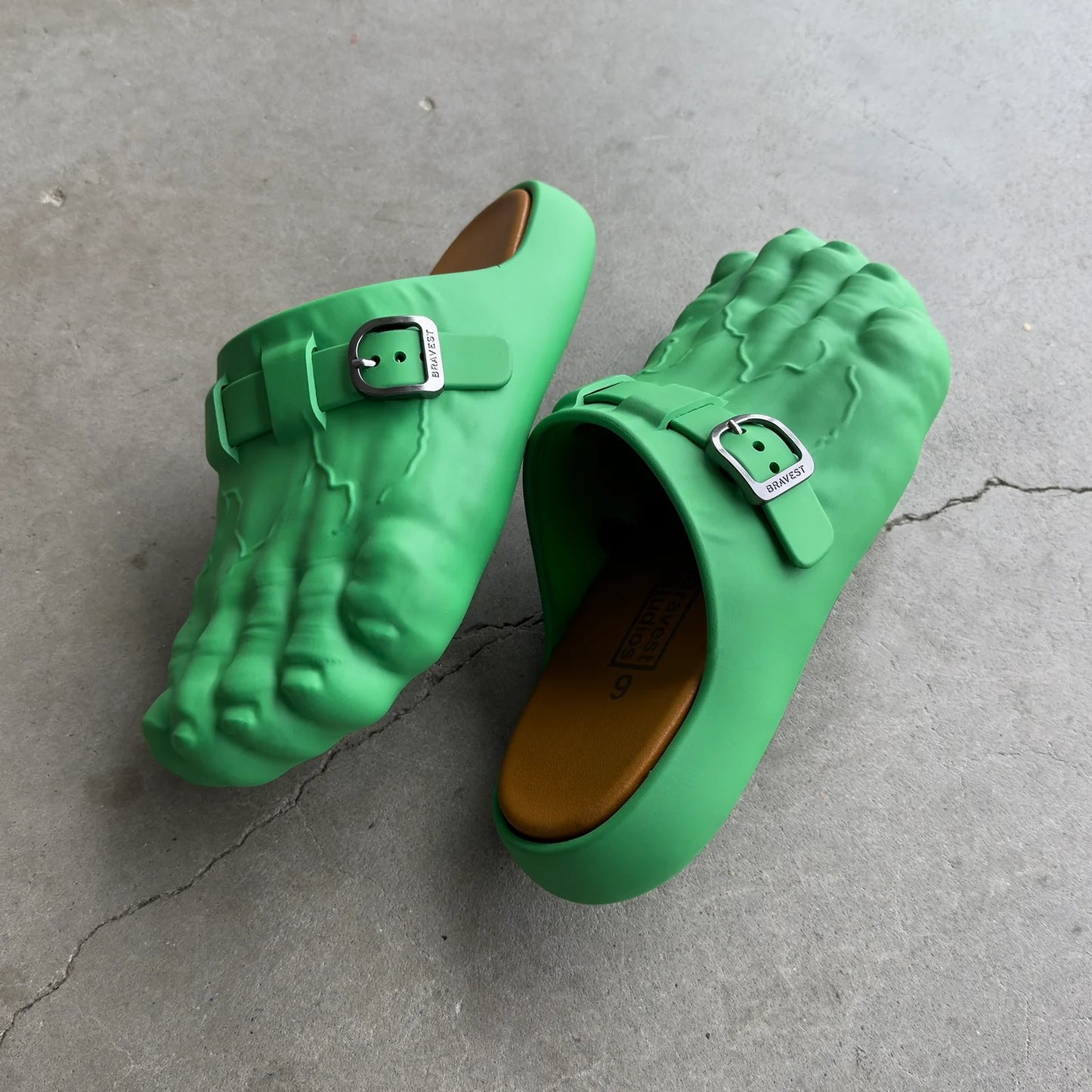 Bravest Studios Foot Clog Green