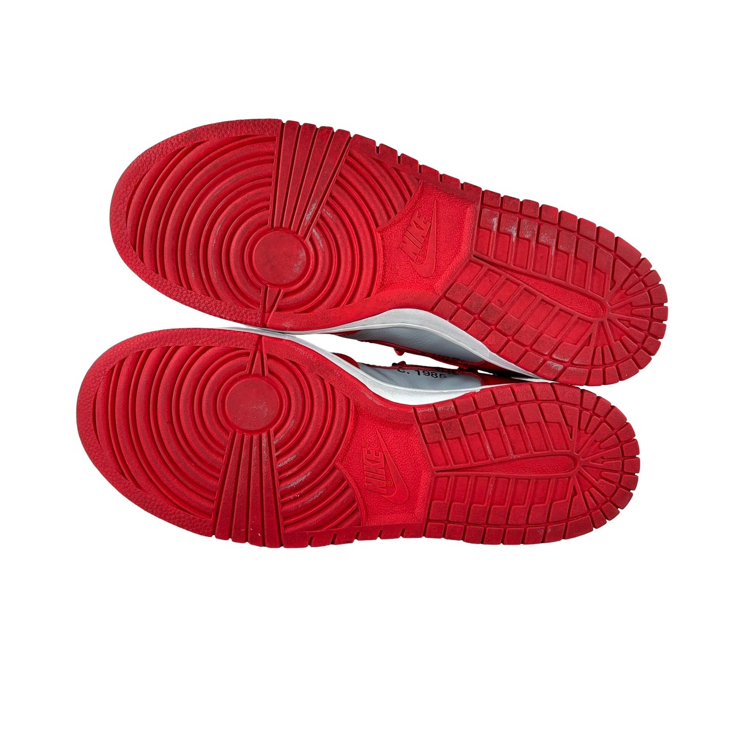 CT0856 600 Dunk Low Off-White Red [USED] - 8.5 M (Used) (No Box)