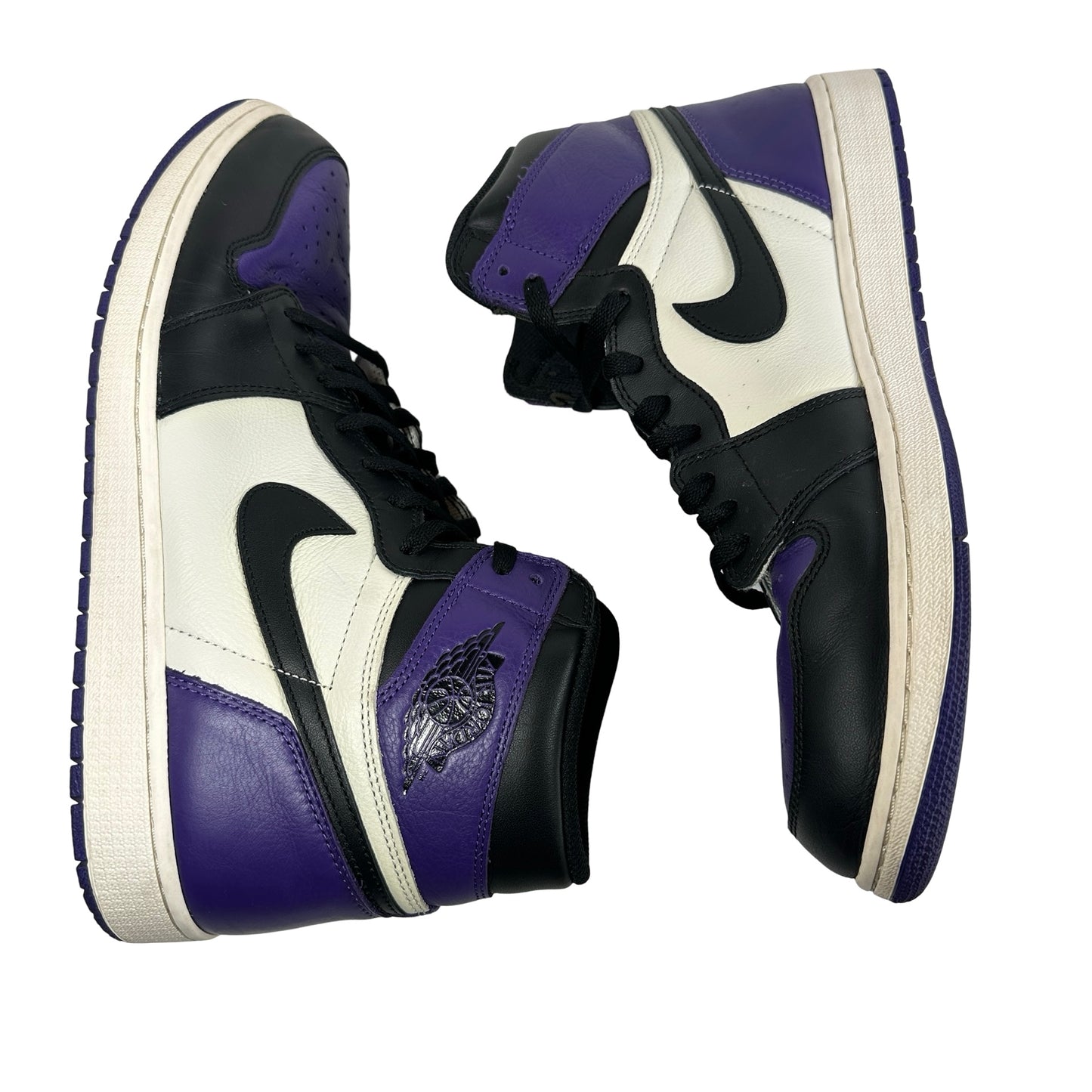 555088 501 Jordan 1 Court Purple [USED] - 14 M (Used) (No Box)