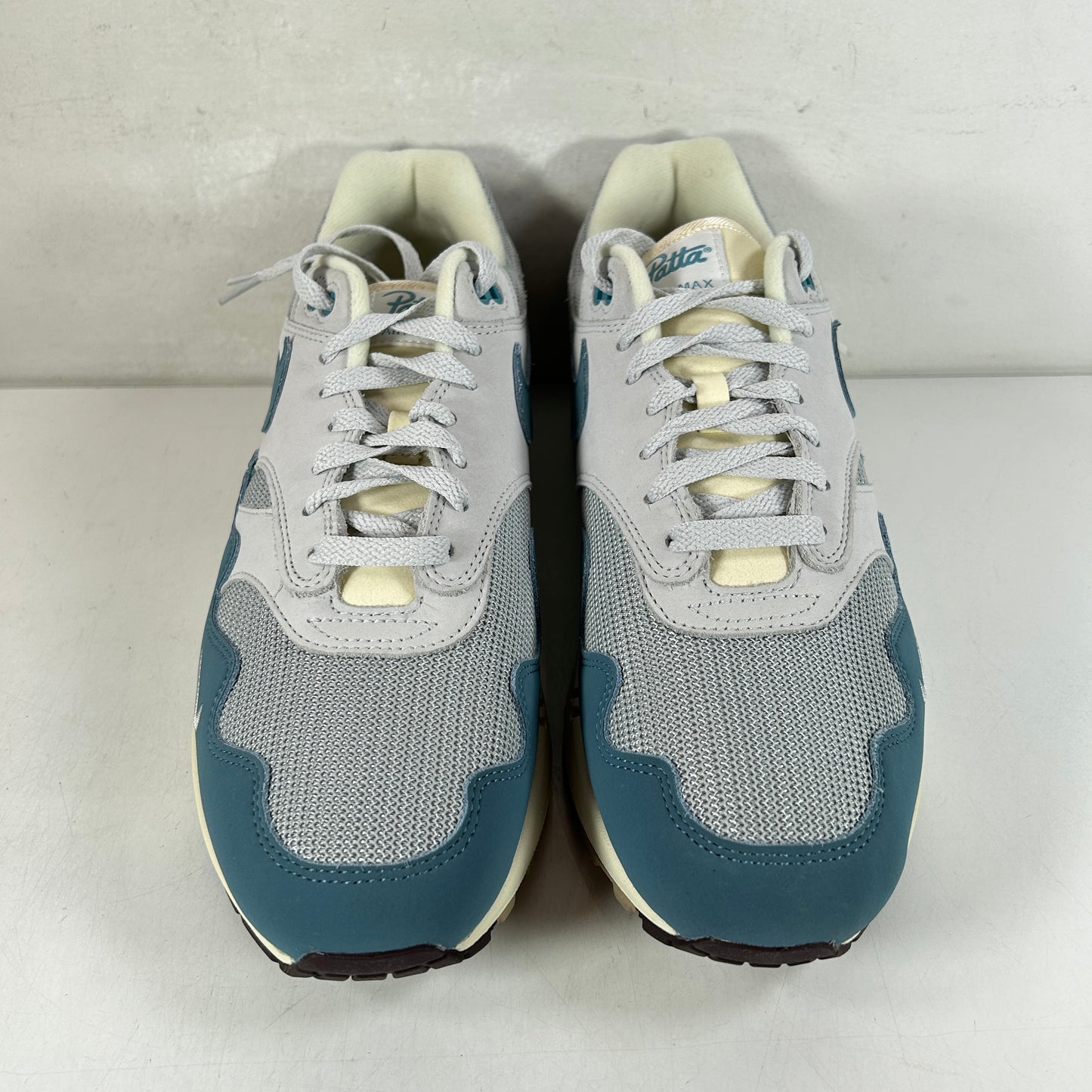 DH1348 004 Nike Air Max 1 Patta Waves Noise Aqua (with Bracelet) [USED] - 11 M (Used)