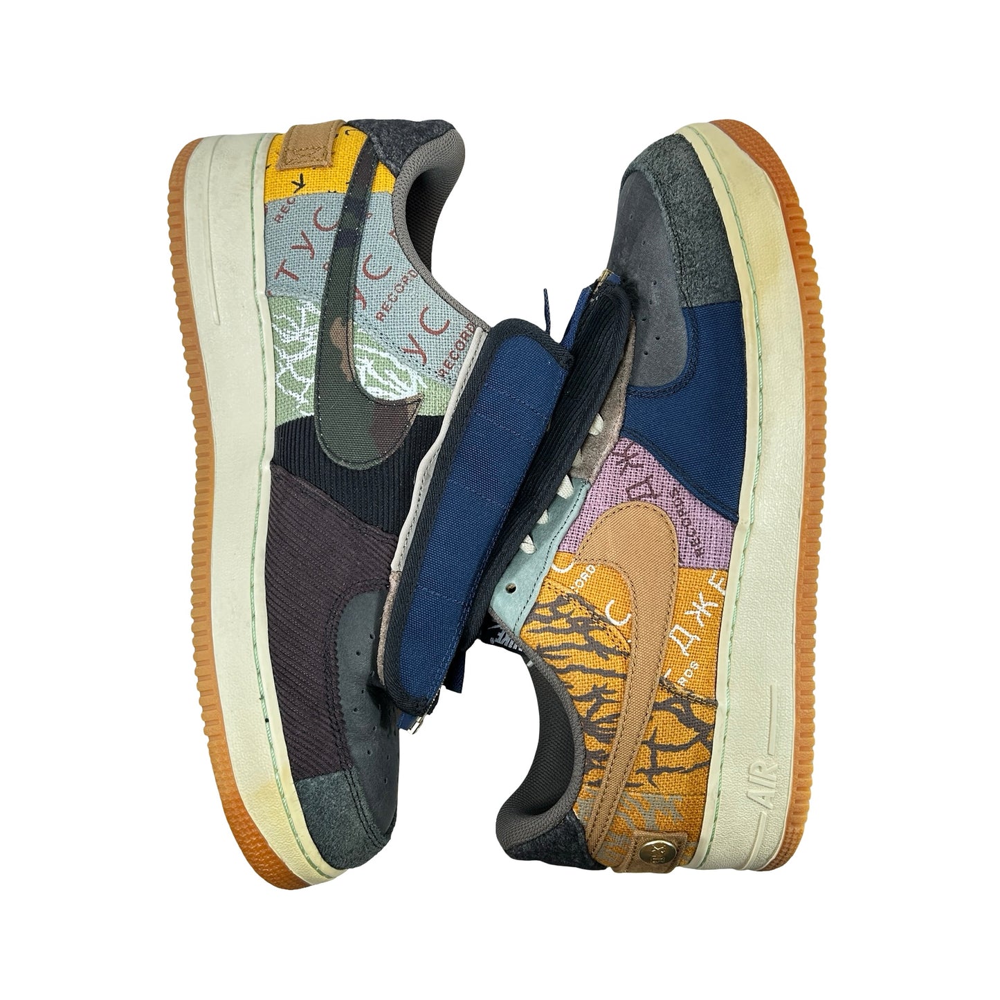 CN2405 900 AF1 Gato bajo Travis Scott Cactus