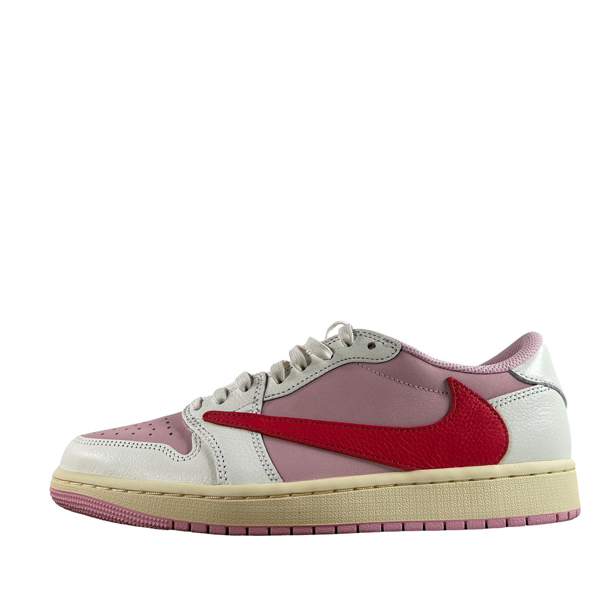 IQ7604 101 Jordan 1 Retro Low OG SP Travis Scott Sail Tropical Pink [USED] - 9 M (Used3)