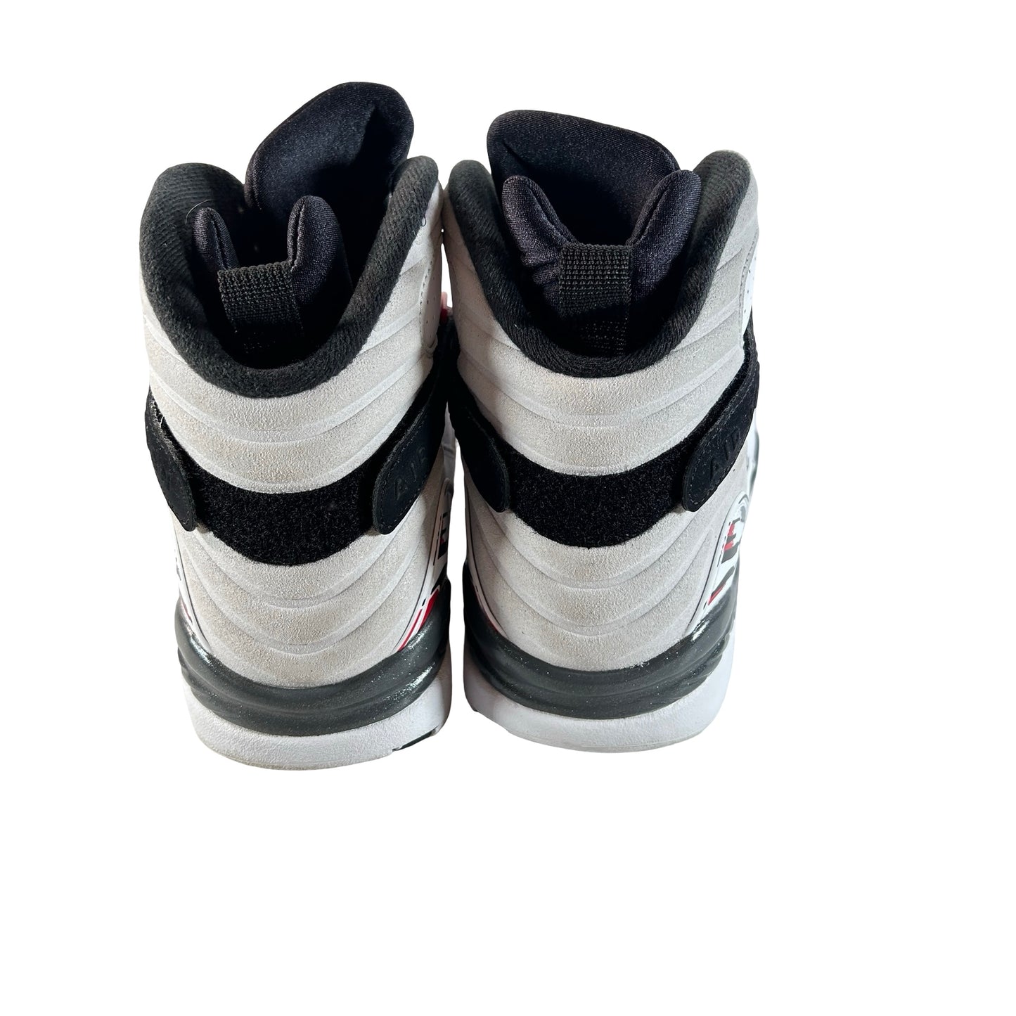 305381 100 Jordan 8 Retro White True Red (2025) [USED] - 11.5 M (Used)