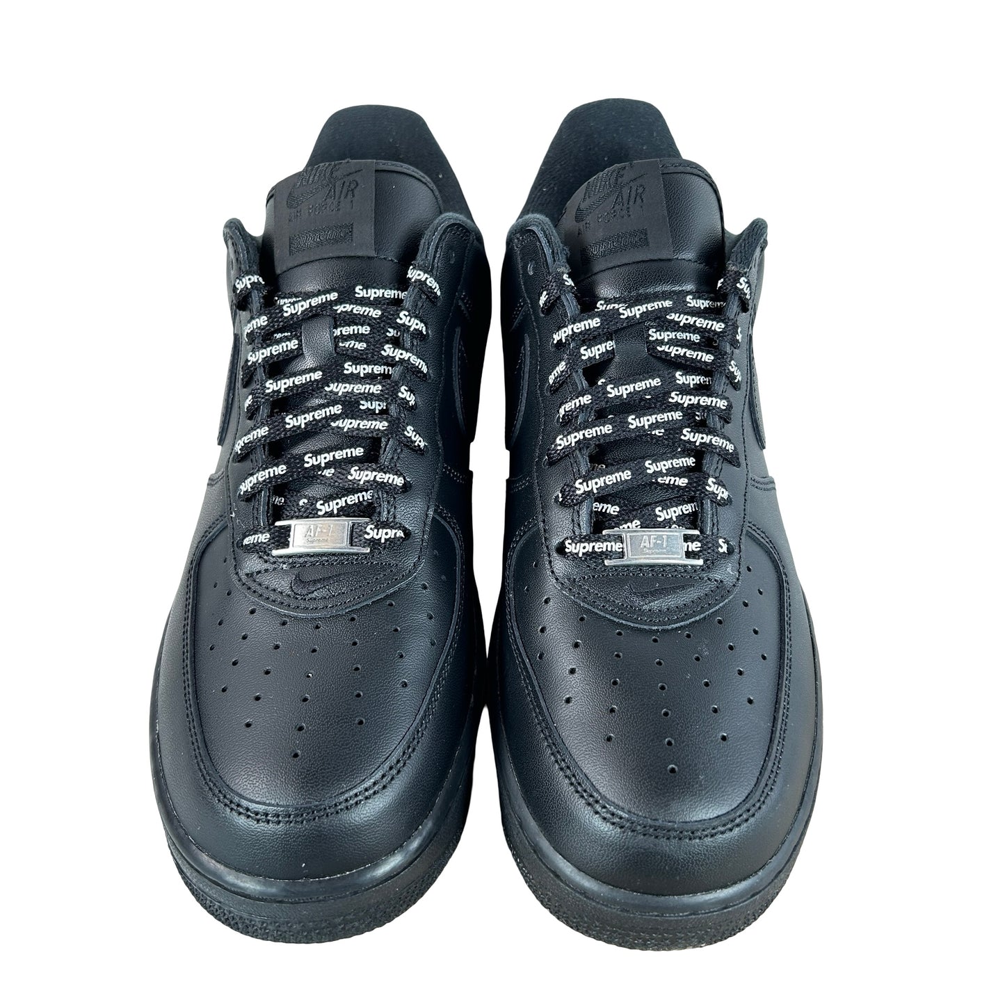 CU9225 001 Air Force 1 Low Supreme Black [USED] - 10.5 M (Used3)