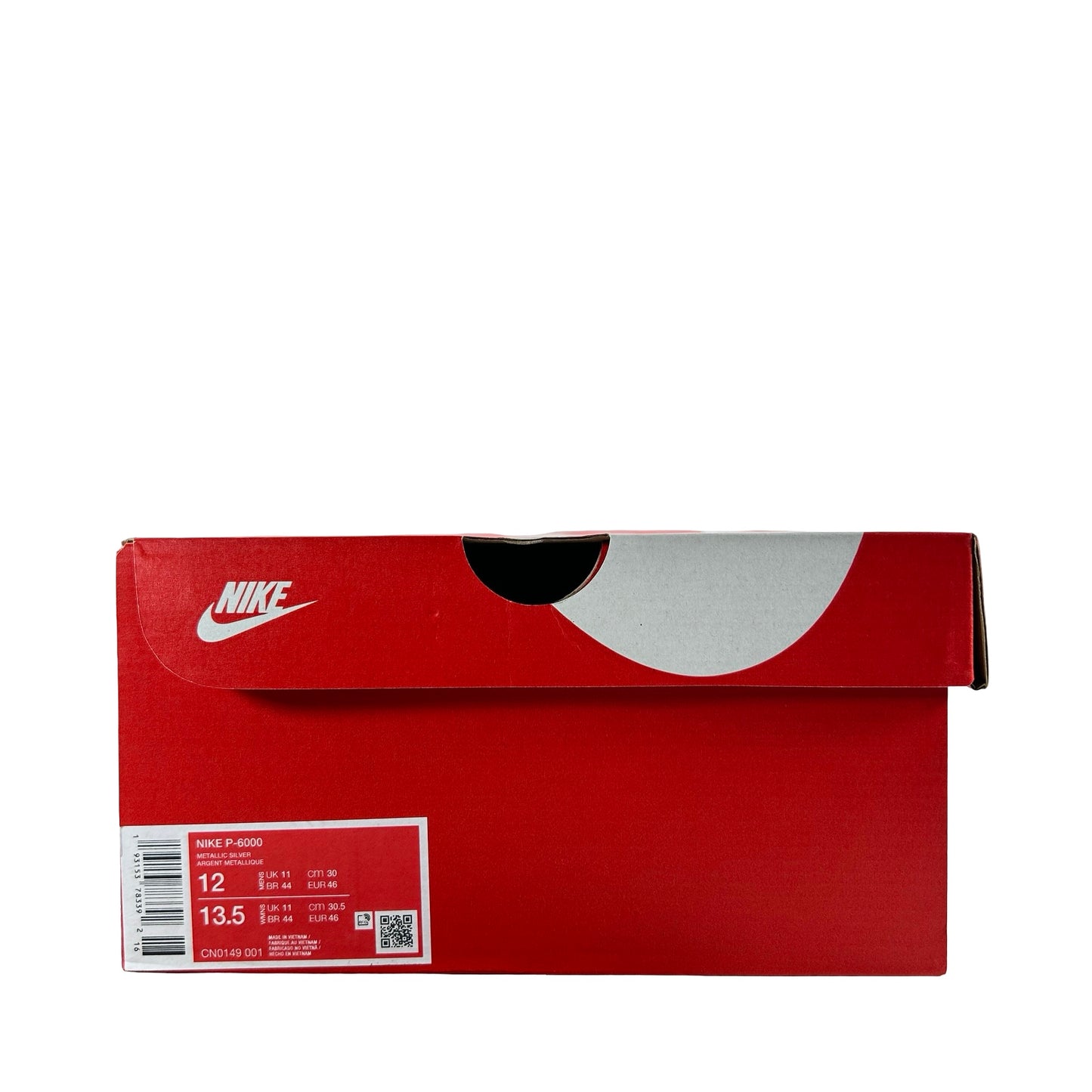 CN0149 001 Nike P-6000 Metallic Silver [USED] - 12 M (Used)