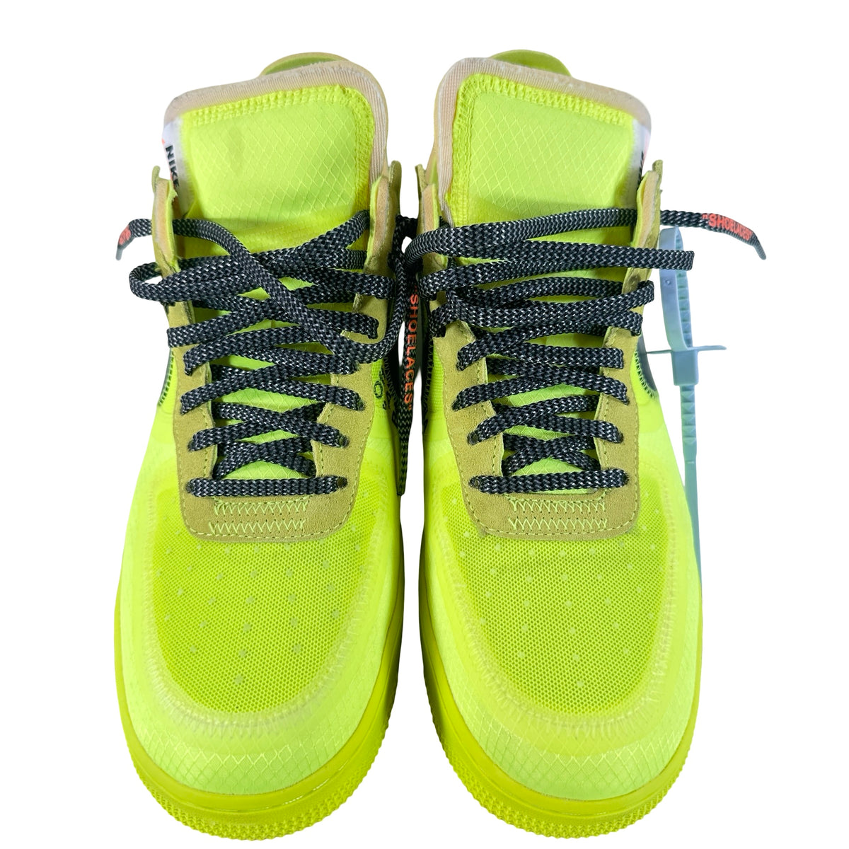 AO4606 700 Nike Air Force 1 Low Off-White Volt [USED] - 11 M (Used)