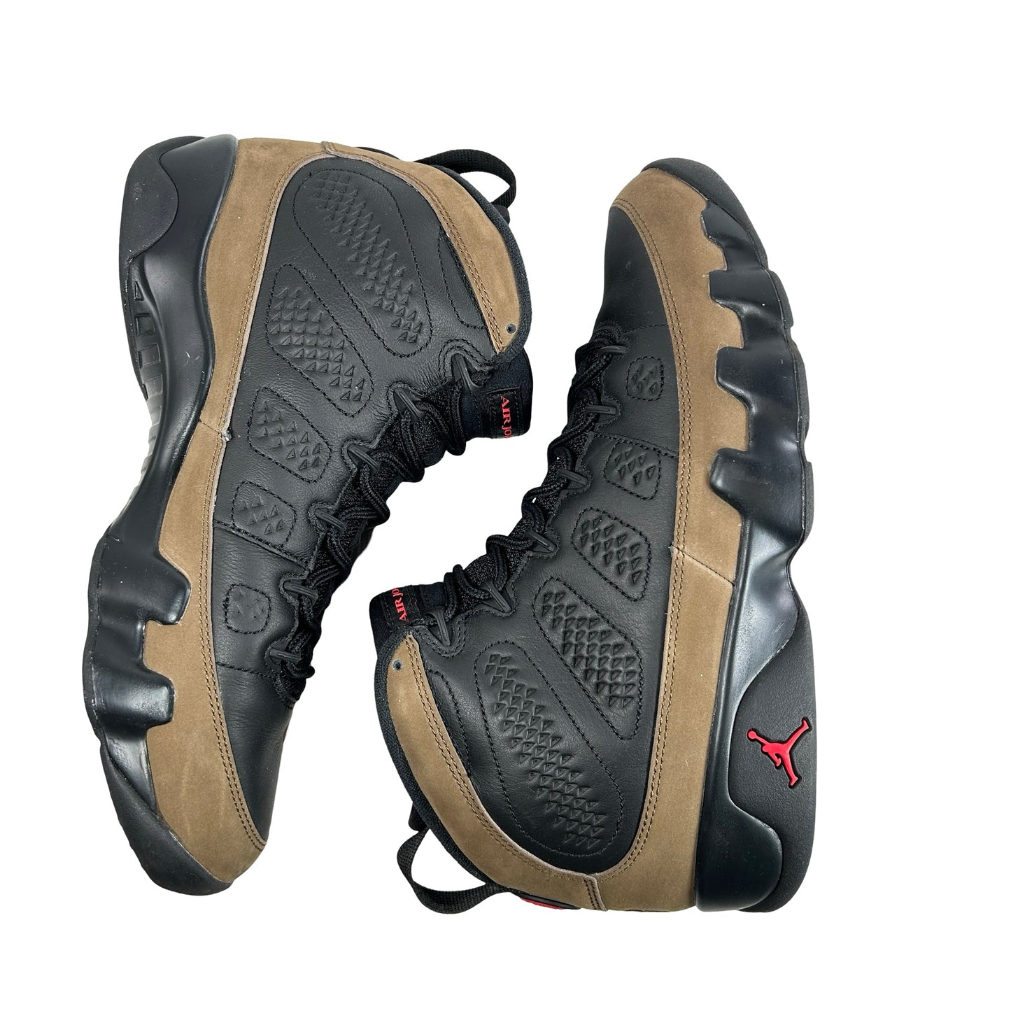 HV4794 030 Air Jordan 9 Retro Olive (2024) [USED] - 10.5 M (Used4)