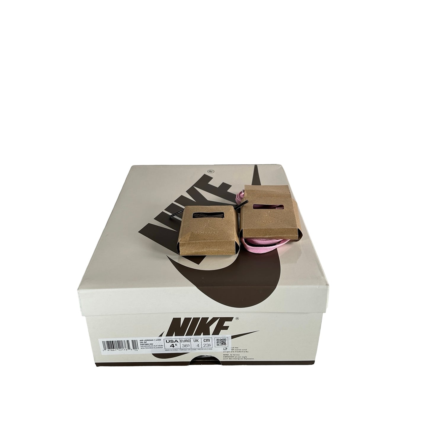 DM7866 202 Jordan 1 Retro Low OG SP Travis Scott Velvet Brown [USED] - 4.5 (Used)