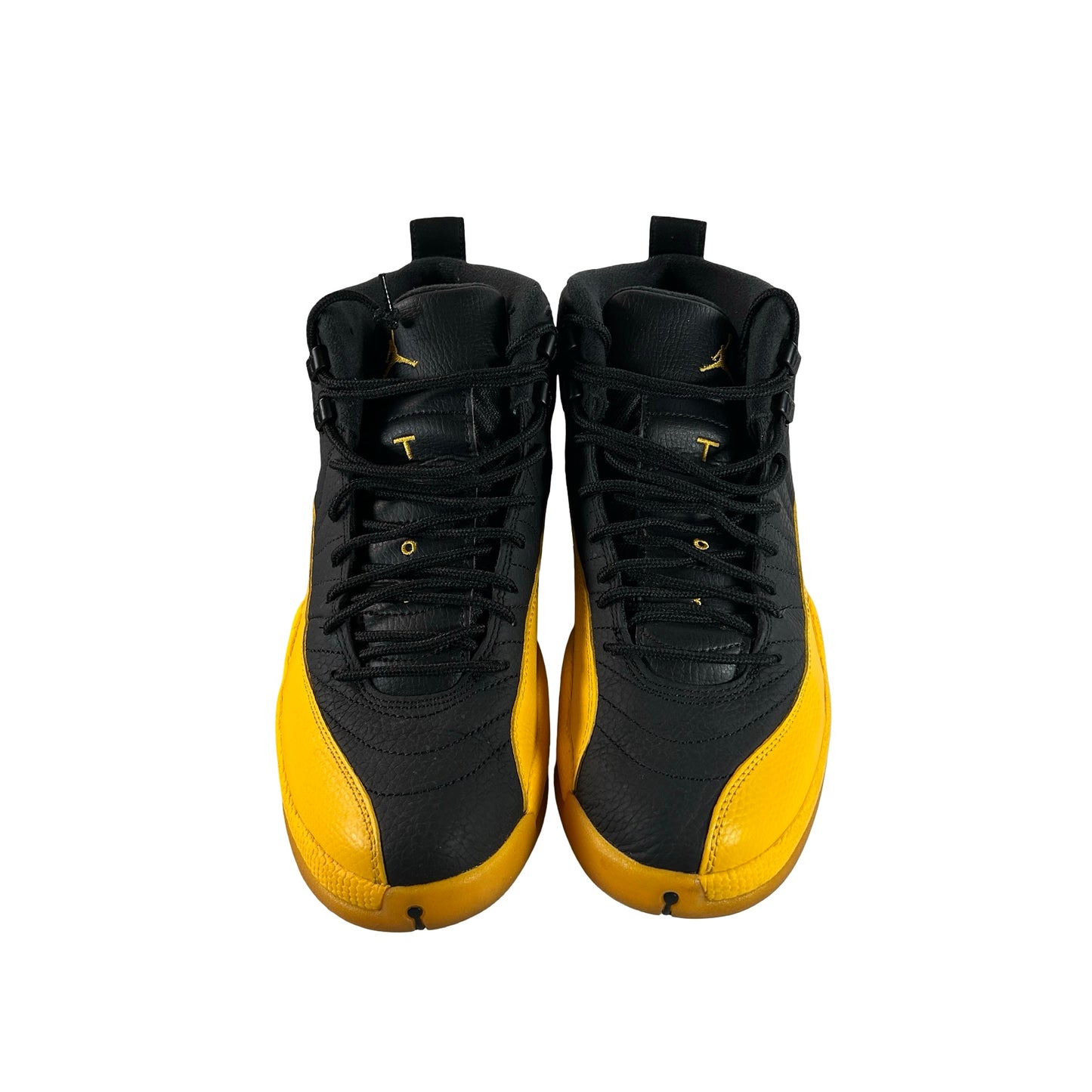 130690 070 Jordan 12 Black University Gold [USED] - 9.5 M (Used)