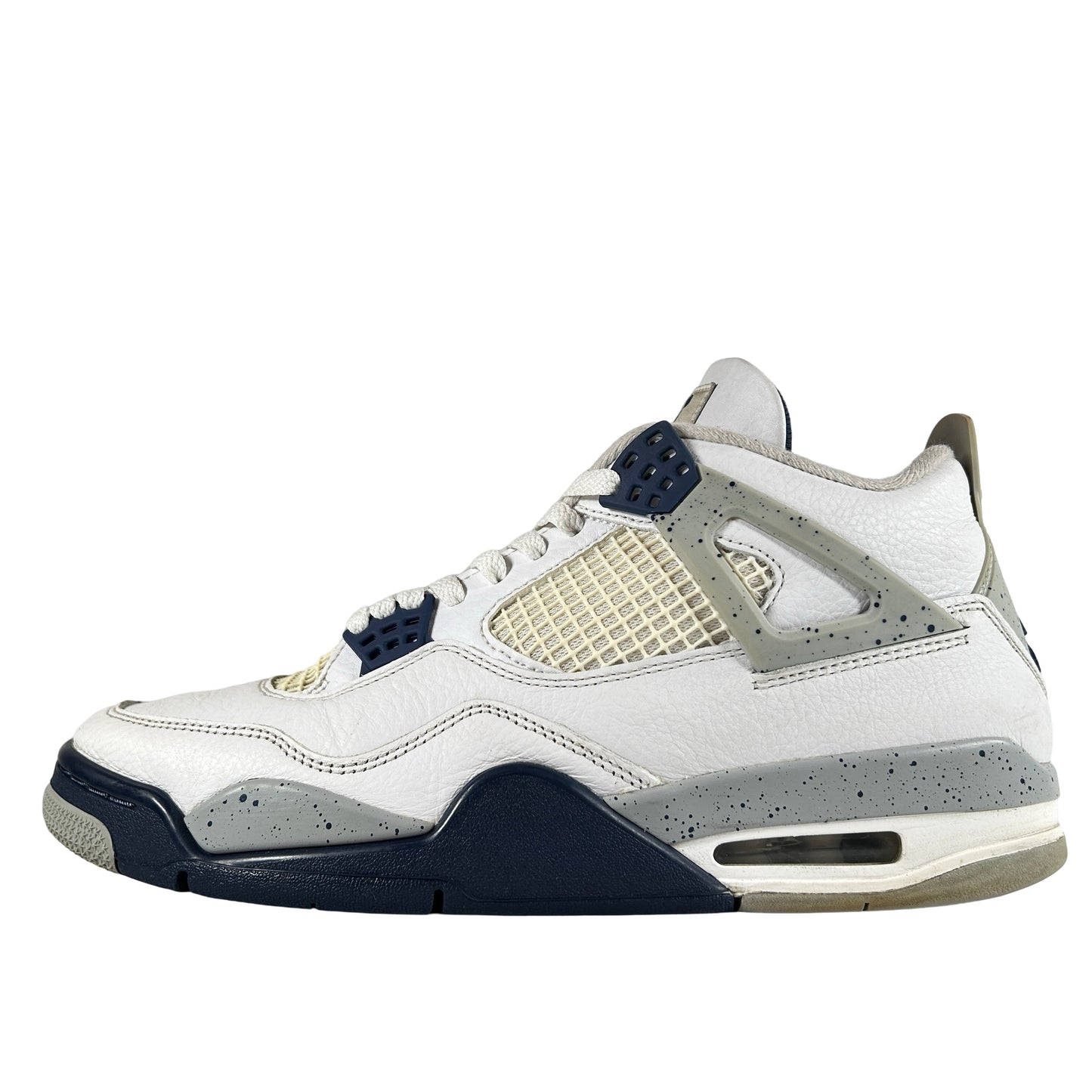 DH6927 140 Jordan 4 Retro Midnight Navy [USED] - 10.5 M (Used) (No Box) (No Insoles)