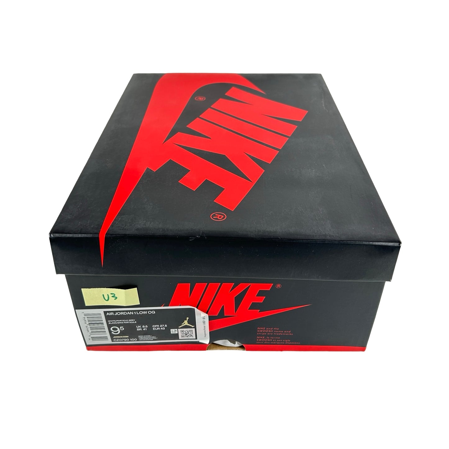 CZ0790 100 Jordan 1 Low OG Neutral Grey (2021) [USED] - 9.5 M (Used3)