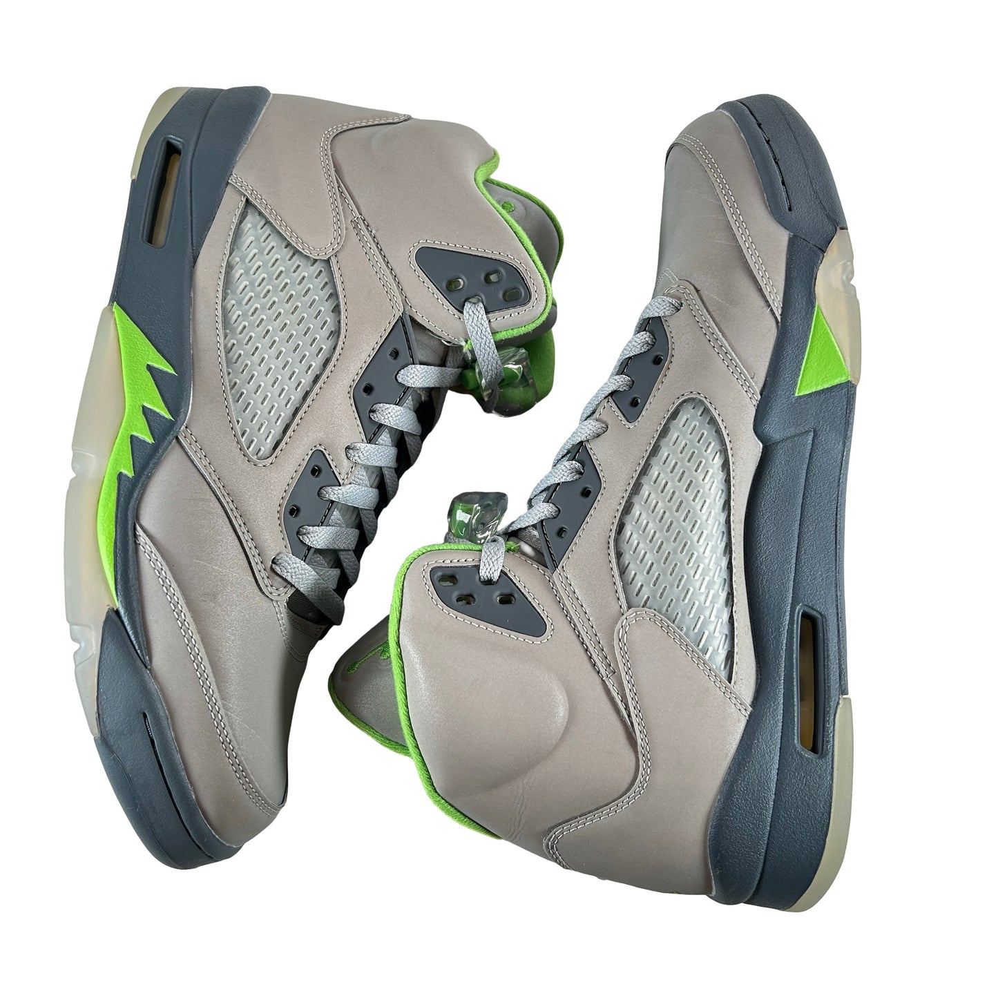 DM9014 003 Jordan 5 Retro Green Bean [USED] - 12 M (Used) (No Box)