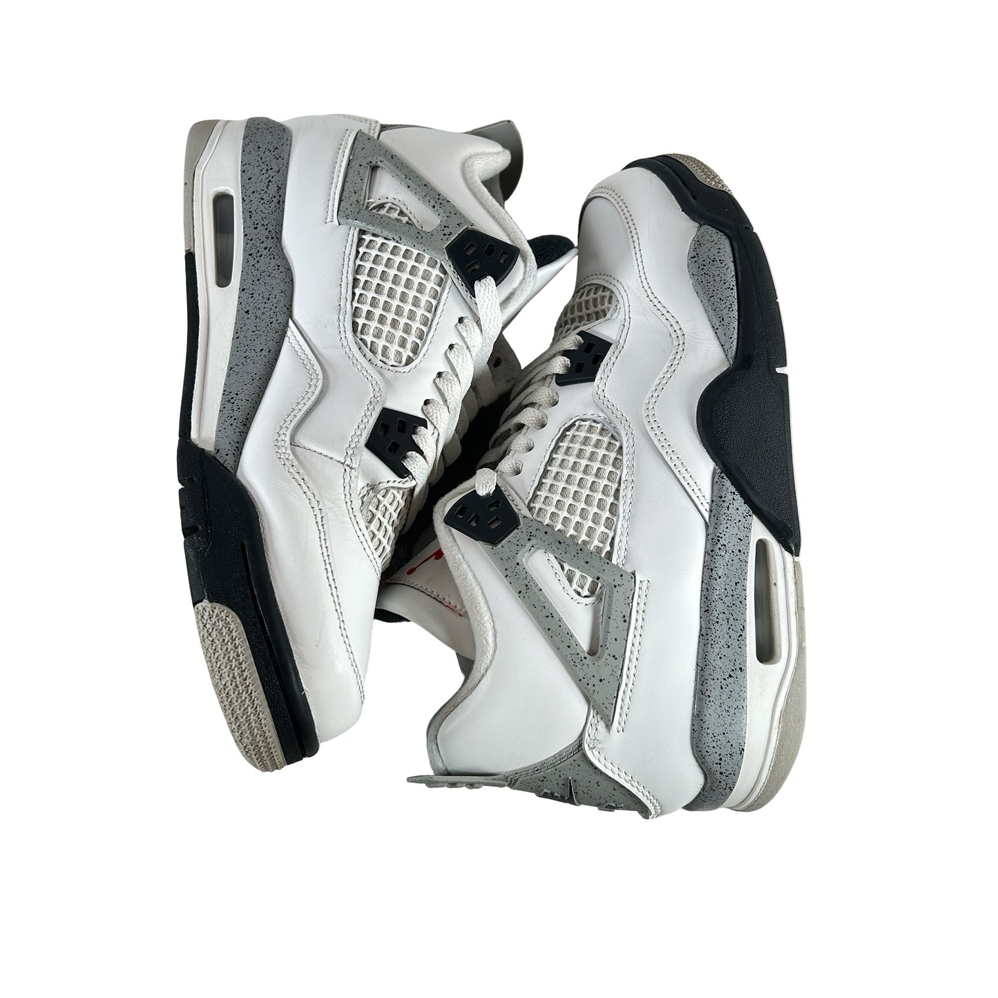IB4171 100 Jordan 4 Retro White Cement (2025) (GS) [USED] - 7 Y (Used6)