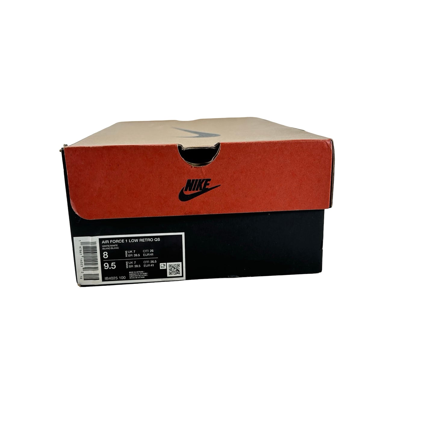 IB4025 100 Nike Air Force 1 Low Jason Voorhees [USED] - 8 M (Used)