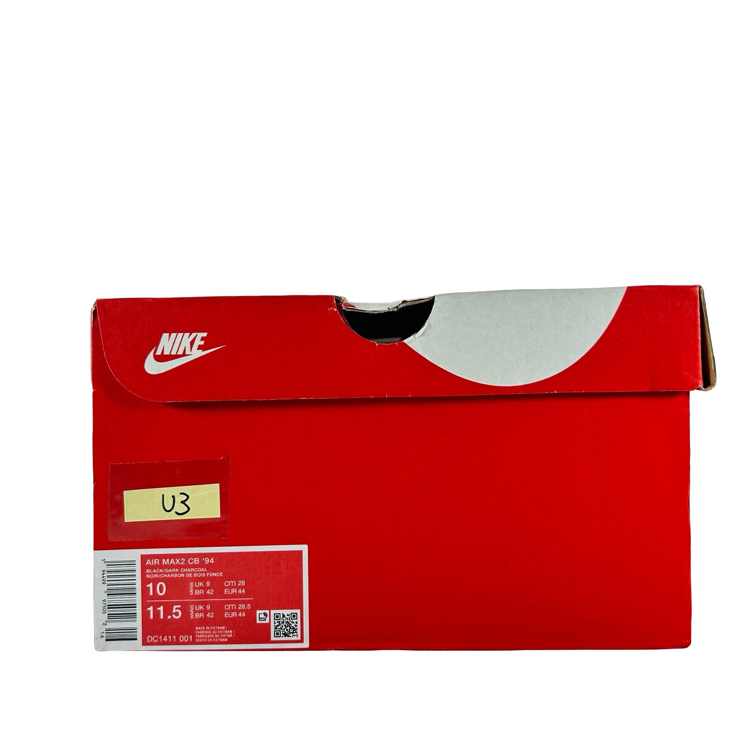 DC1411 001 Nike Air Max 2 CB '94 Triple Negro (2020/2023)