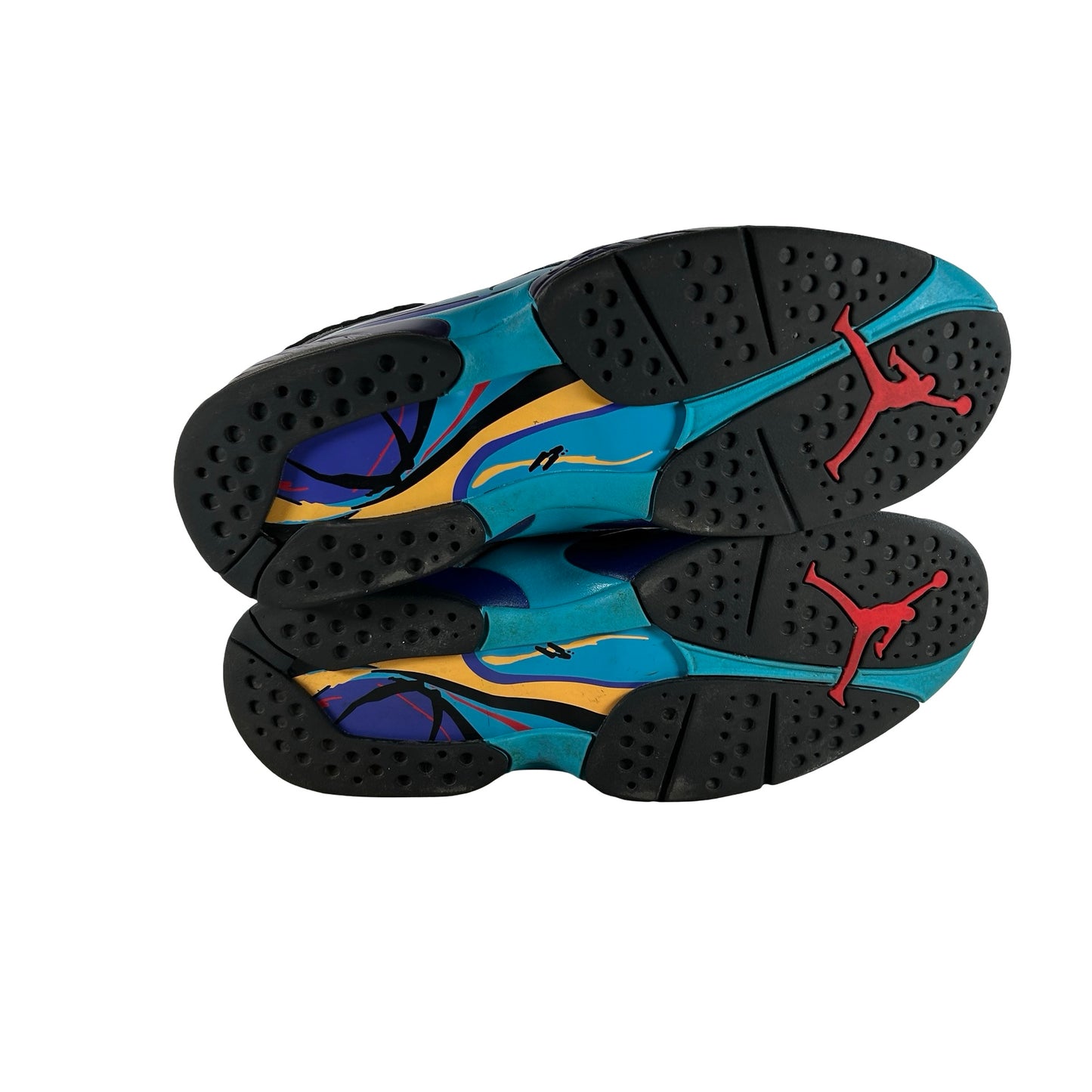 305381 006 Jordan 8 Retro Aqua (2025) [USED] - 9 M (Used2) (No Box2) (No Insoles)
