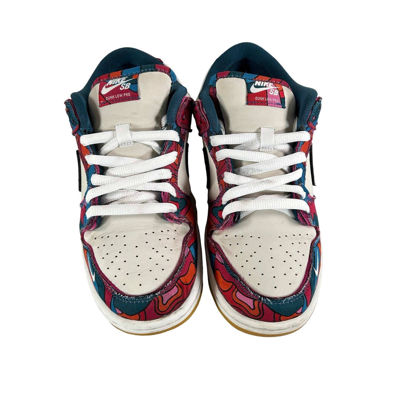 DH7695 600 Nike SB Dunk Low Pro Parra Abstract Art (2021) [USED] - 8 M (Used) (No Box)
