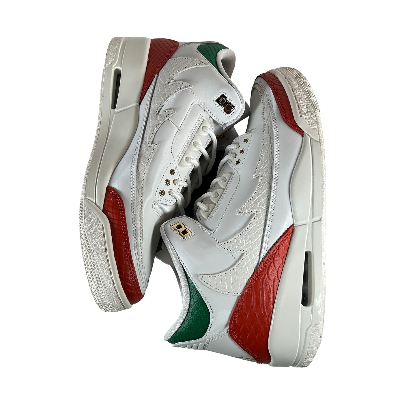 IO1752 100 Jordan 3 Retro El Vuelo Summit White [USED] - 10 M (Used)