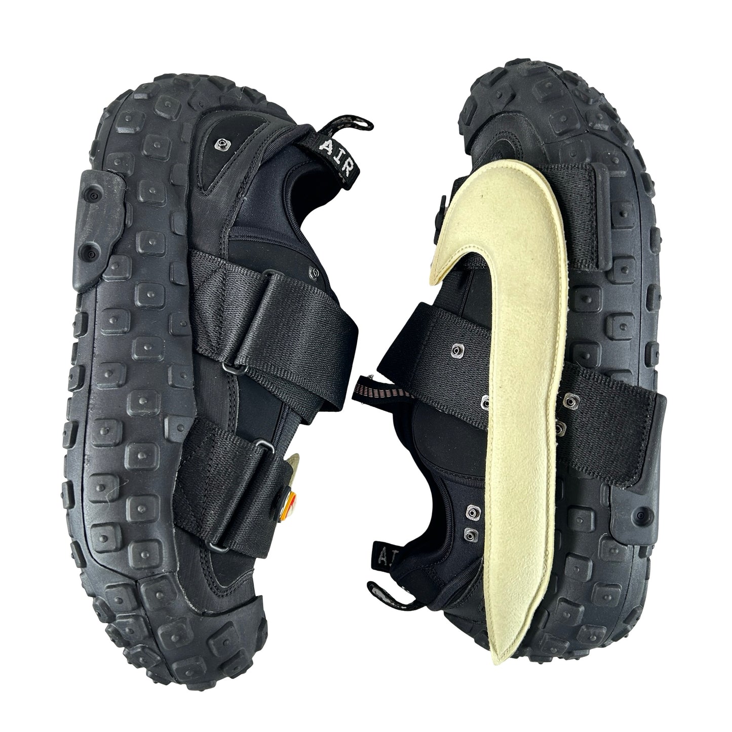 DV7164 001 Nike CPFM Air Flea 2 Black Alabaster [USED] - 8 M (Used) (No Box)